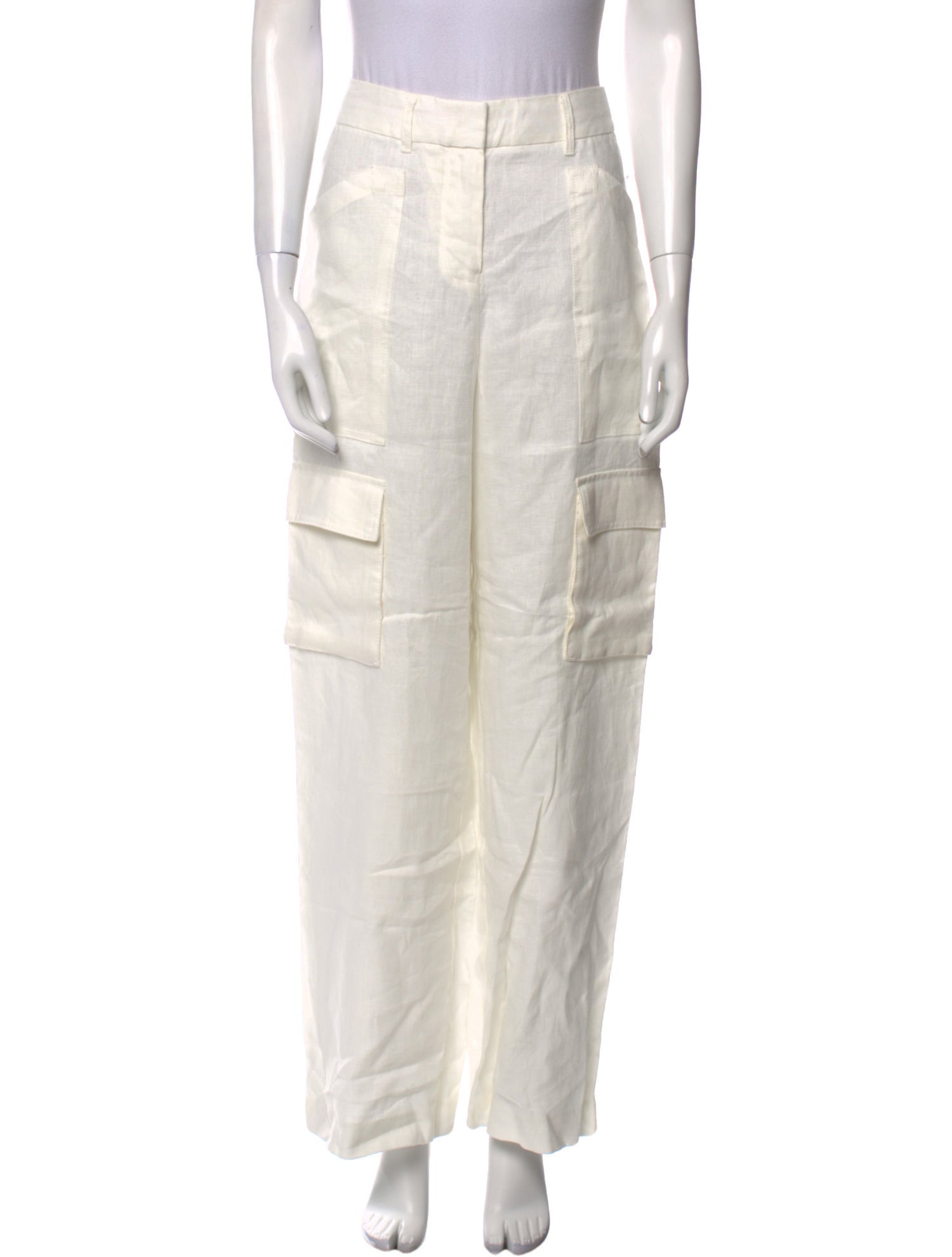 LoveShackFancy Linen Wide Leg Pants