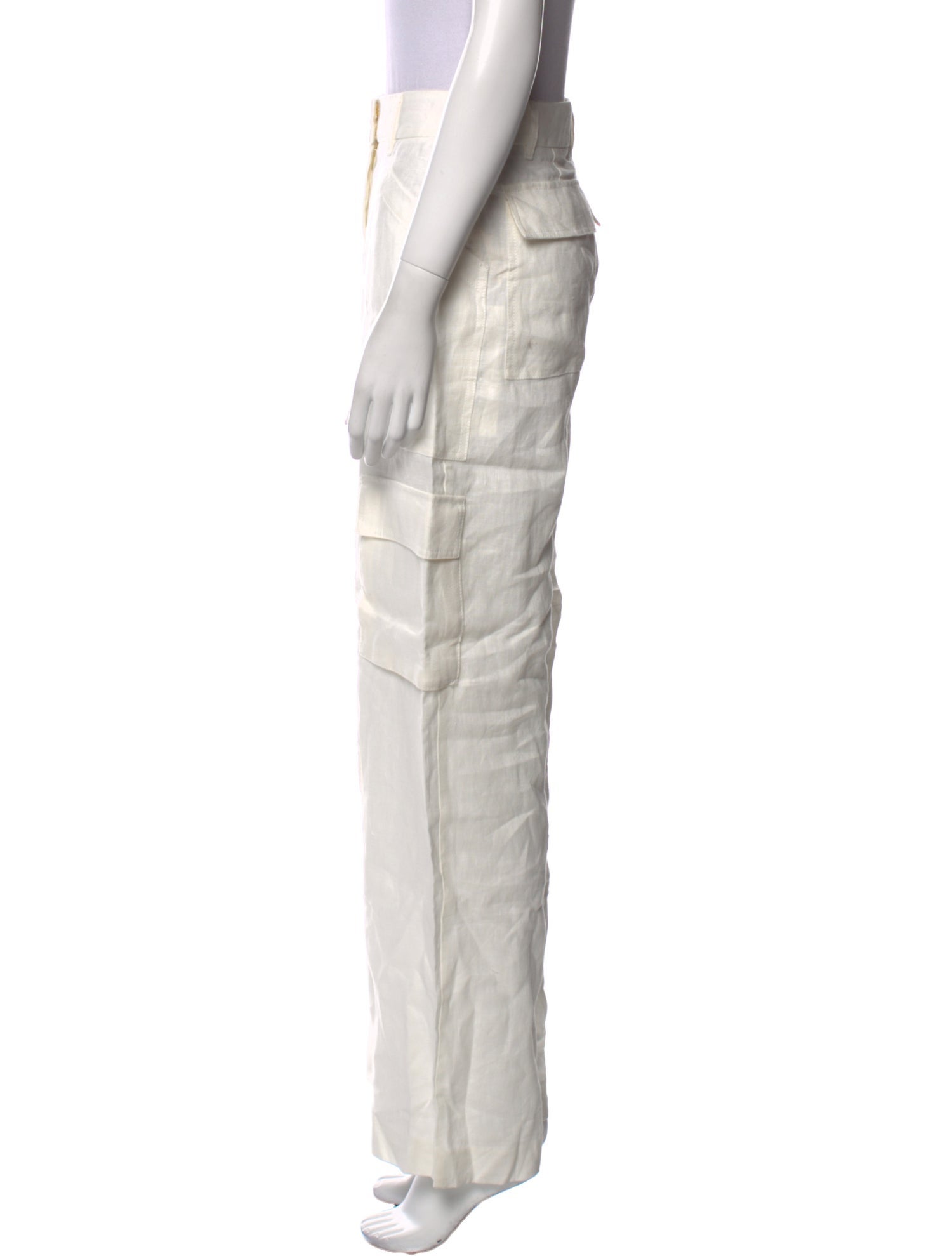 LoveShackFancy Linen Wide Leg Pants