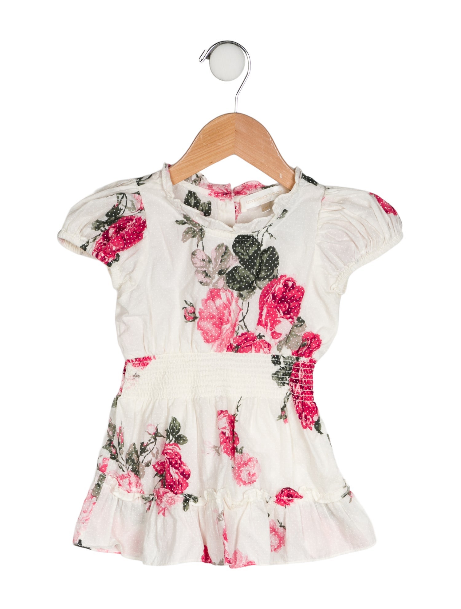 LoveShackFancy Floral Print Dress