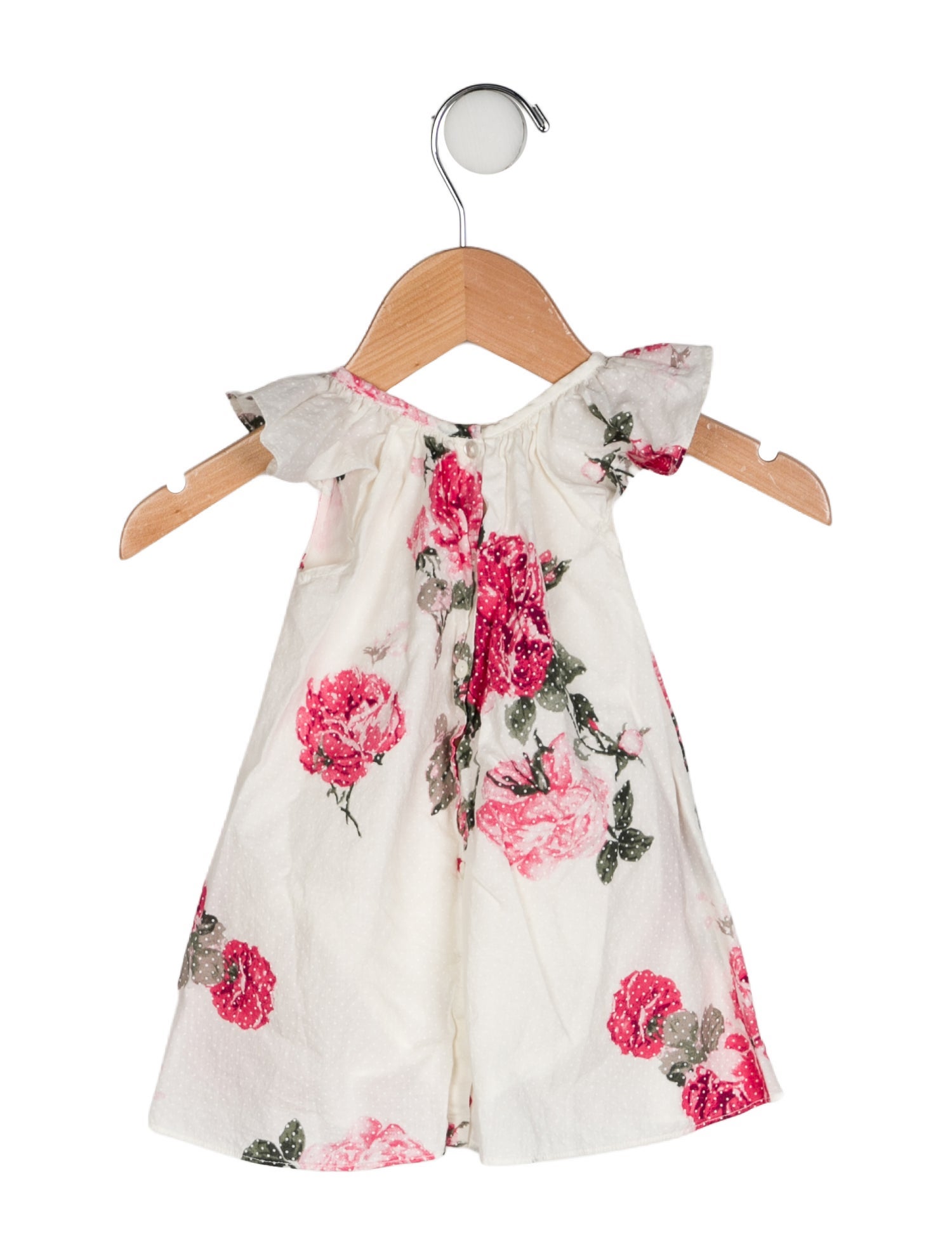LoveShackFancy Cotton Floral Print Dress