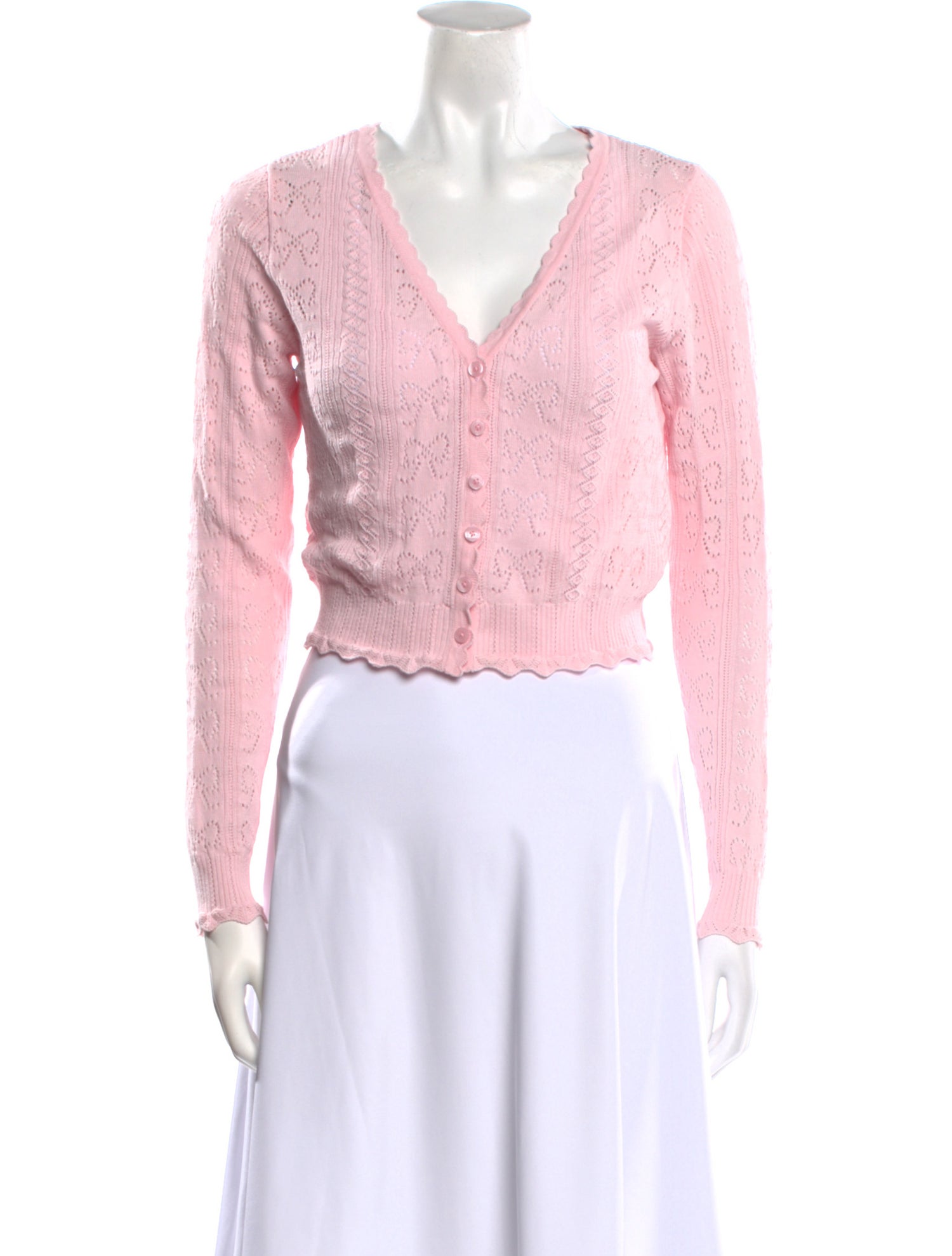 LoveShackFancy V-Neck Sweater