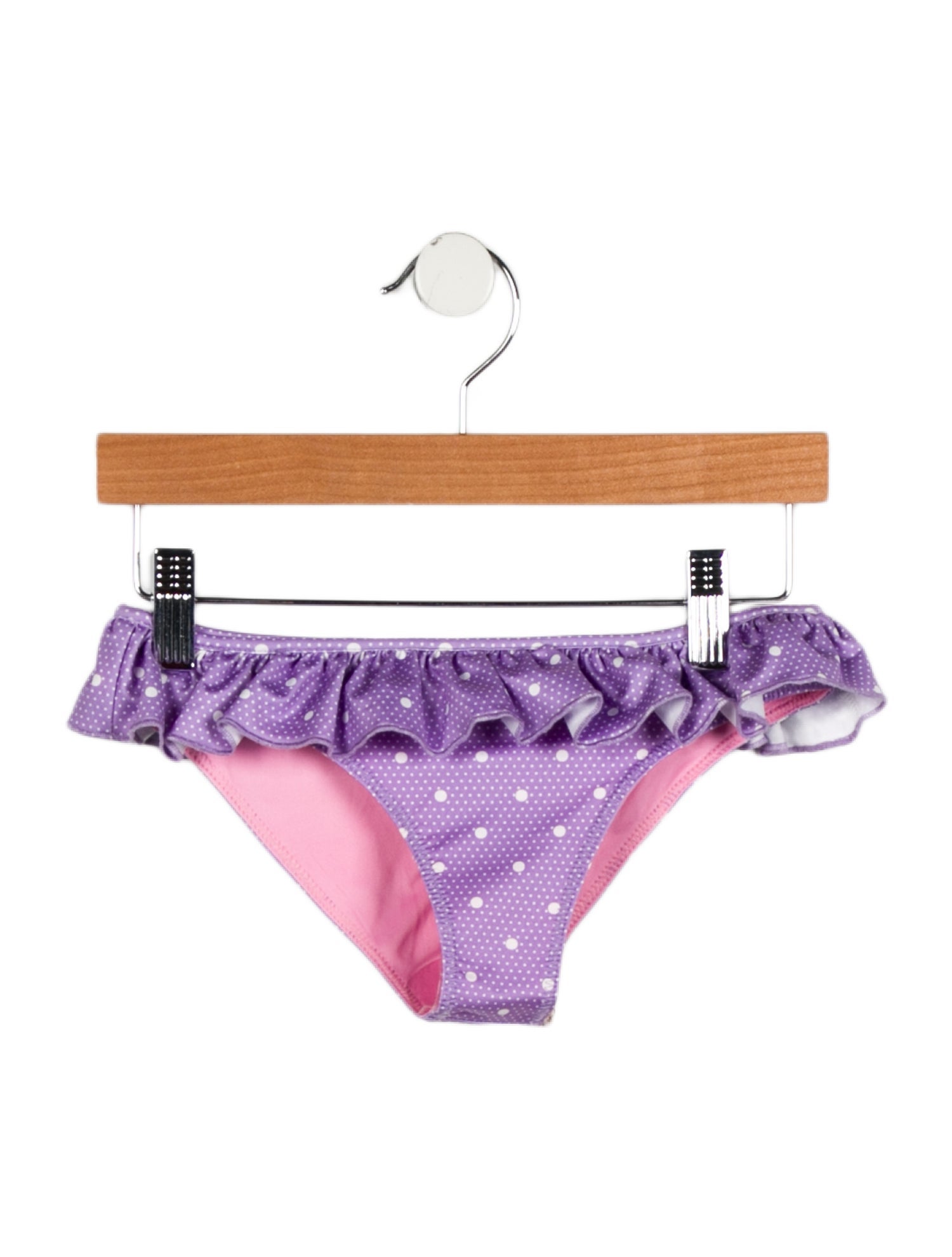 LoveShackFancy Girls' Polka Dot Swimsuit bottoms w/Tags