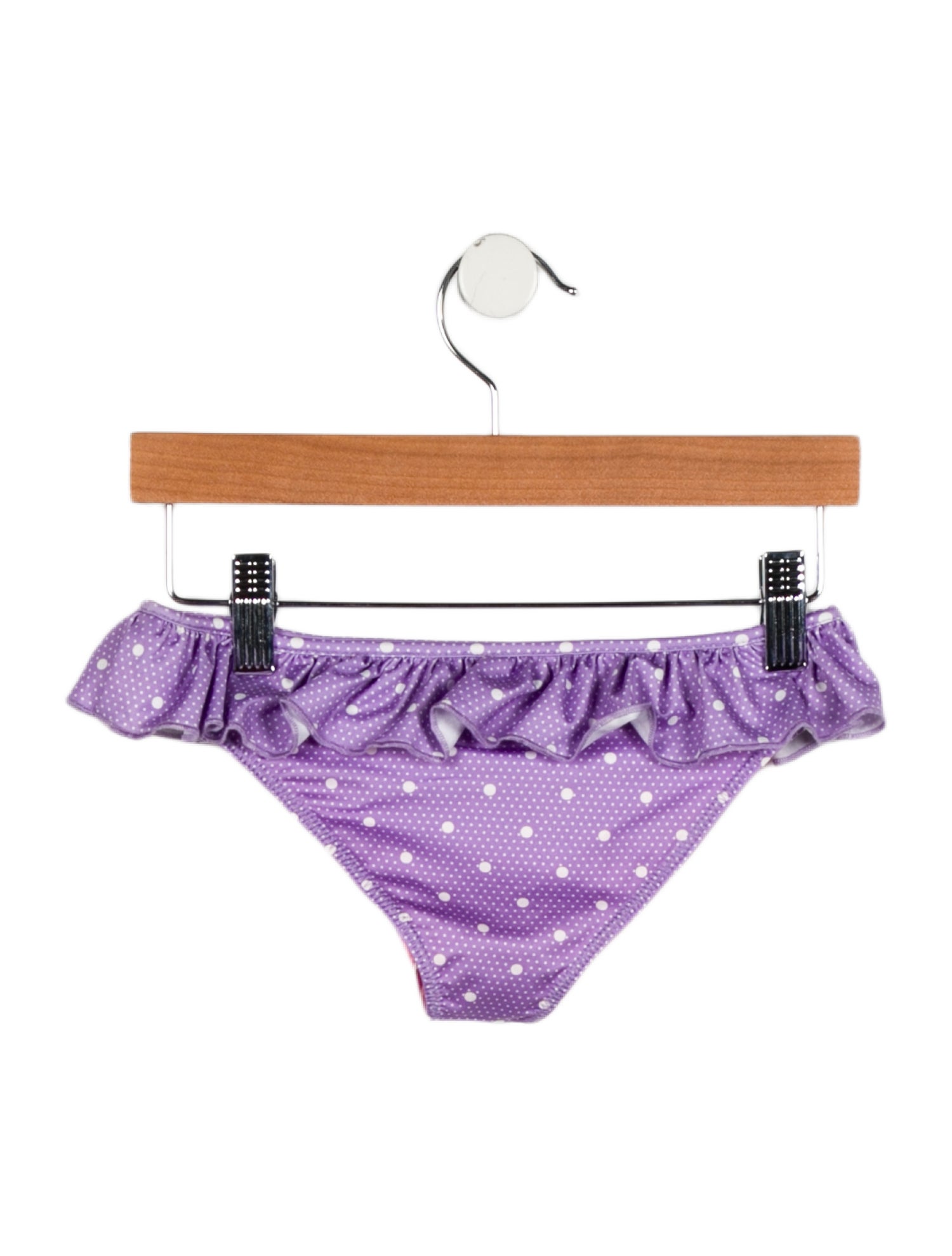 LoveShackFancy Girls' Polka Dot Swimsuit bottoms w/Tags