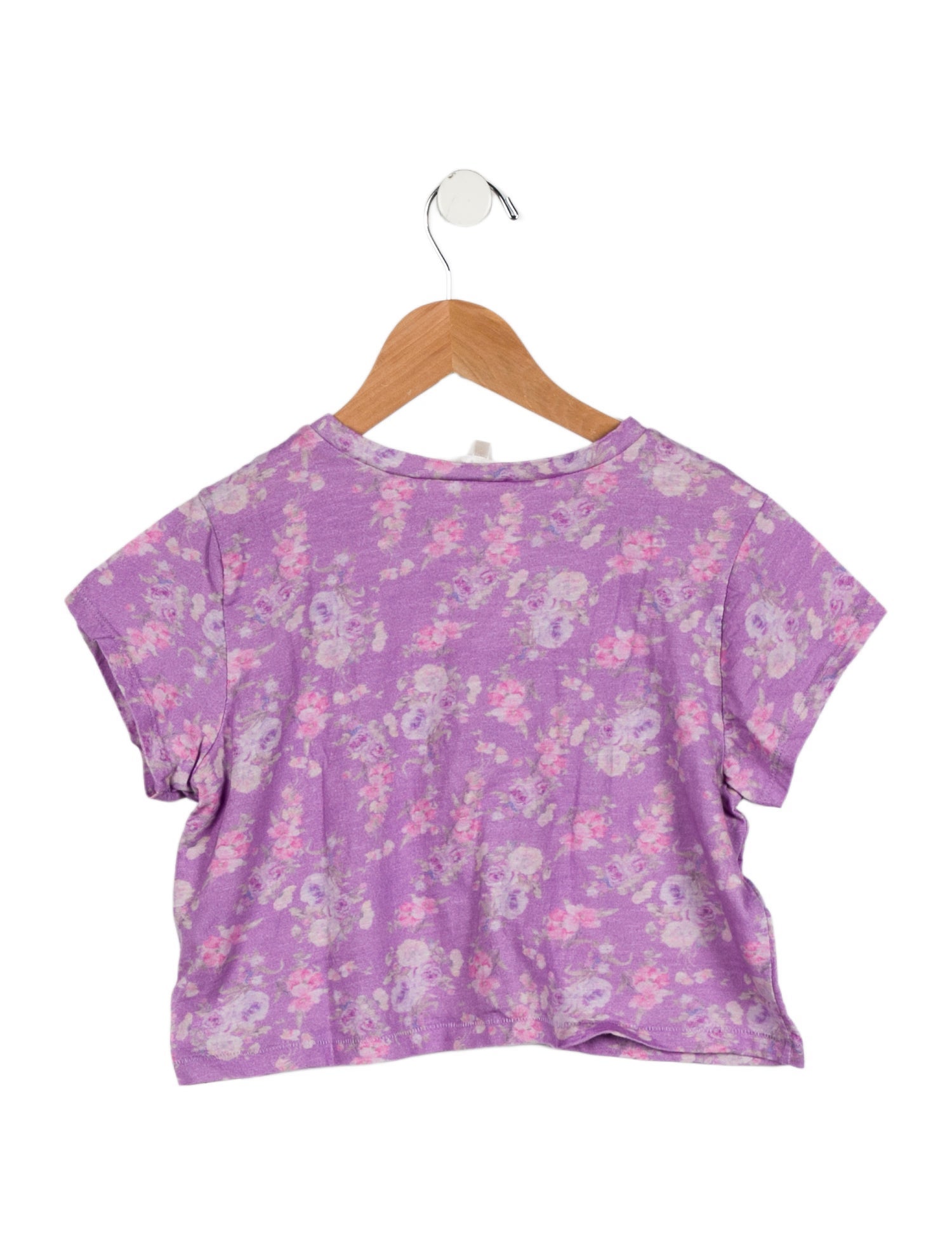 LoveShackFancy Girls' Floral Print Top