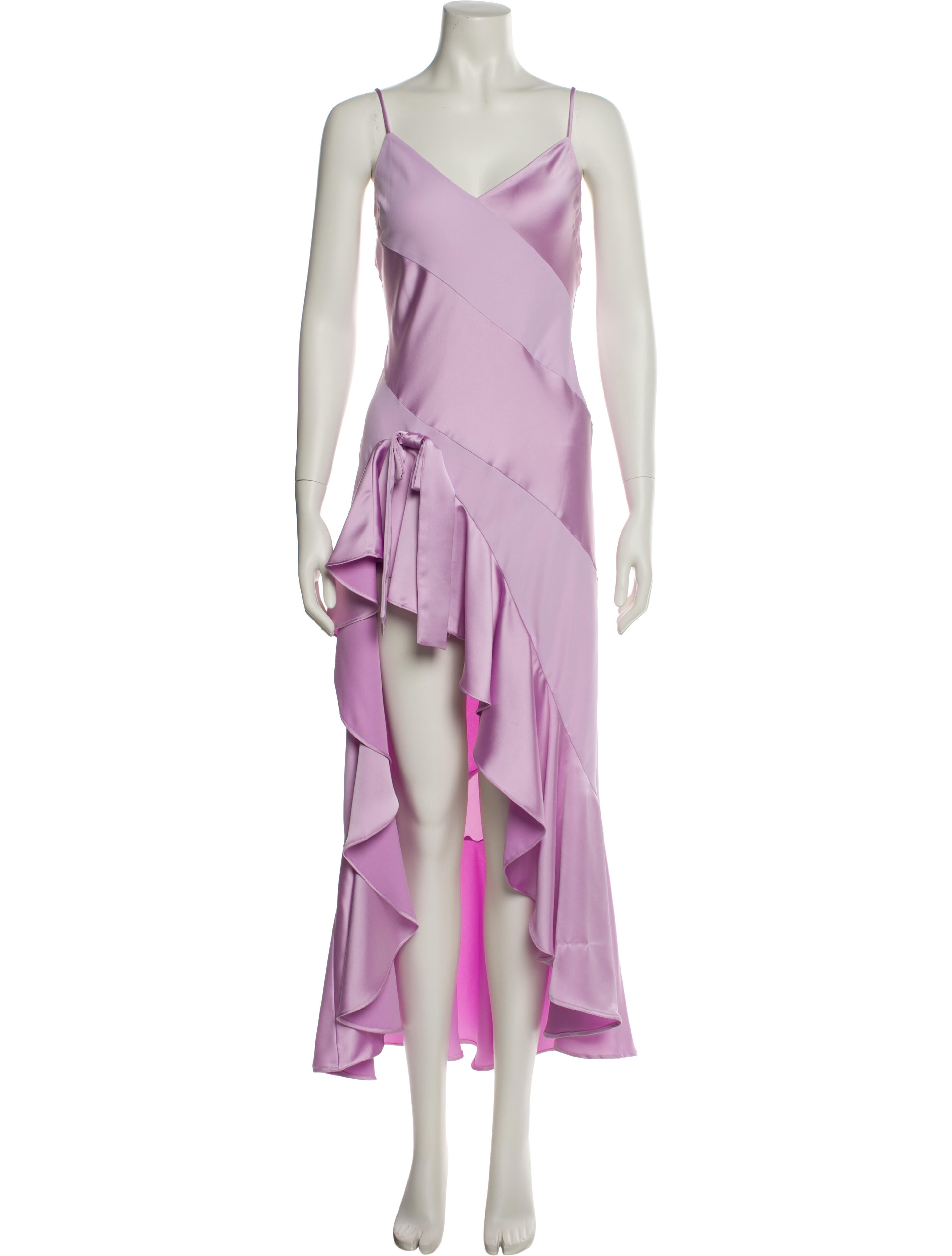 LoveShackFancy V-Neck Long Dress