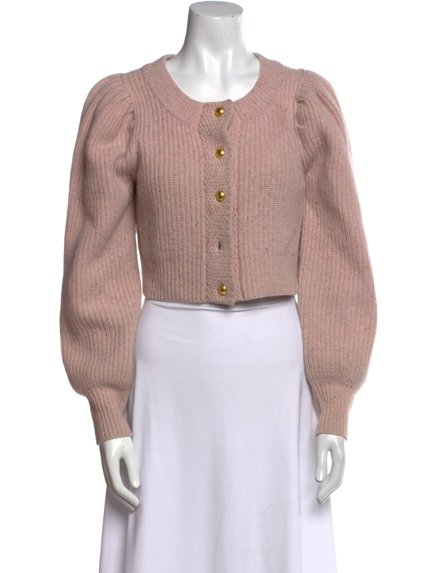 LoveShackFancy Cashmere Crew Neck Sweater