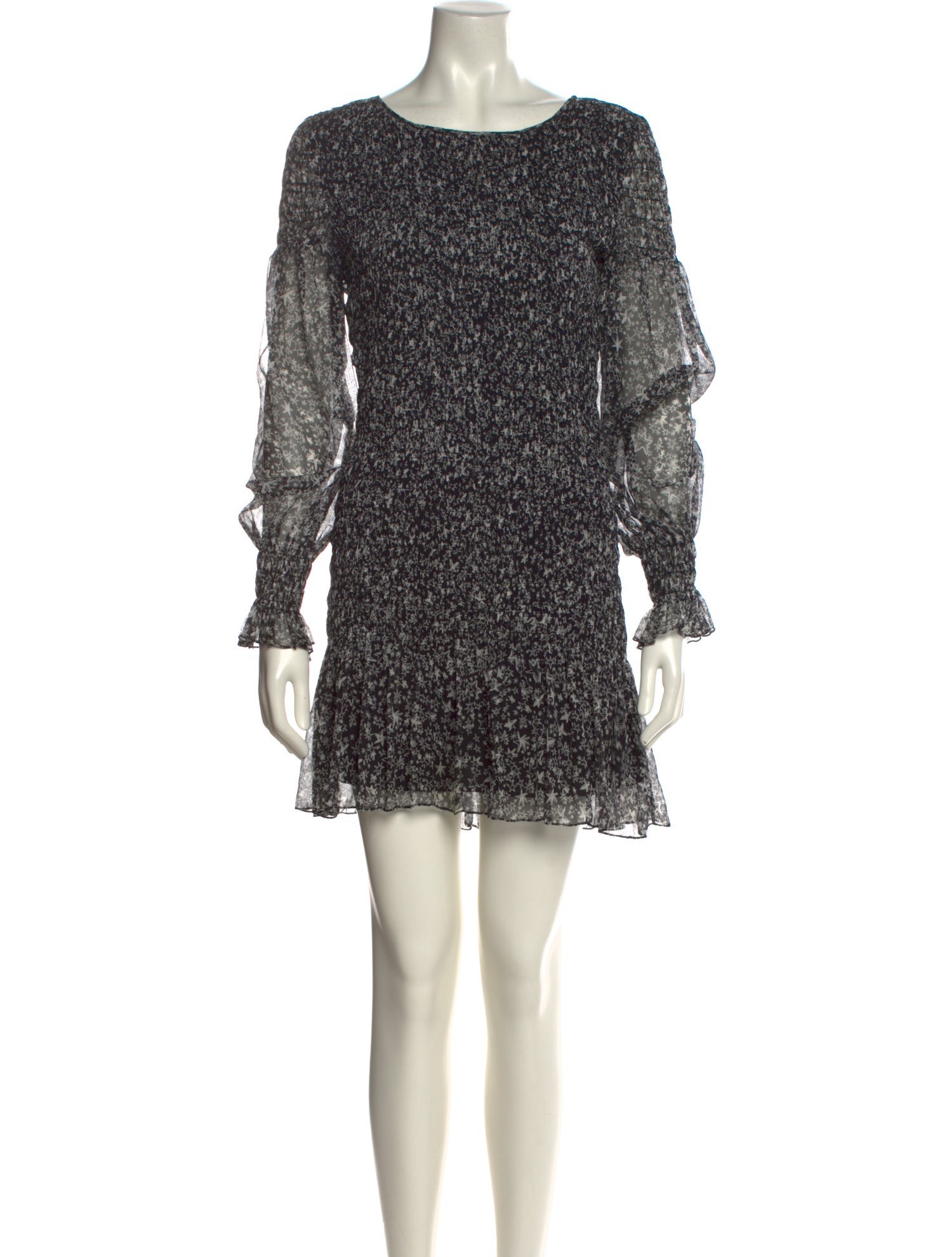 LoveShackFancy Silk Mini Dress