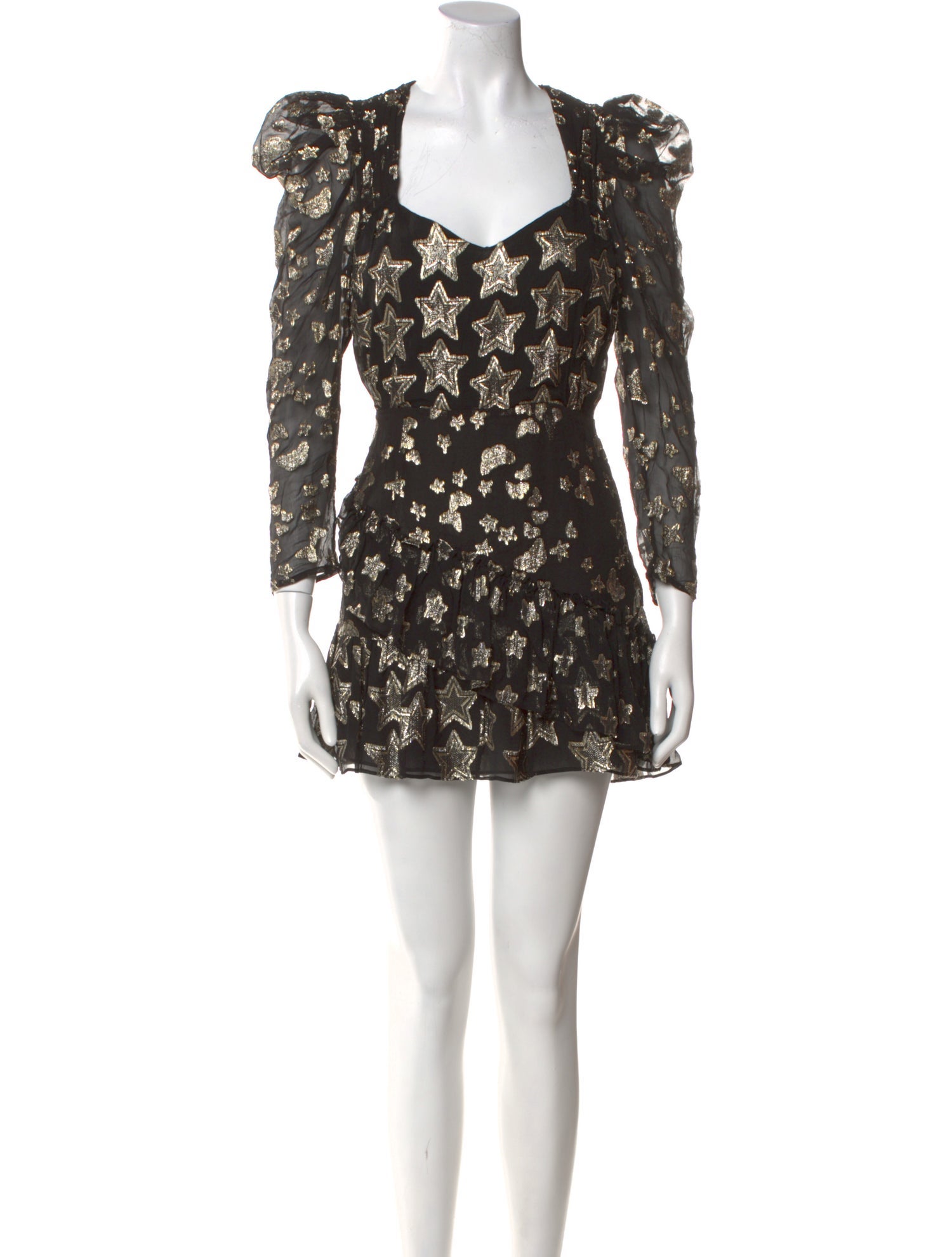 LoveShackFancy Silk Mini Dress