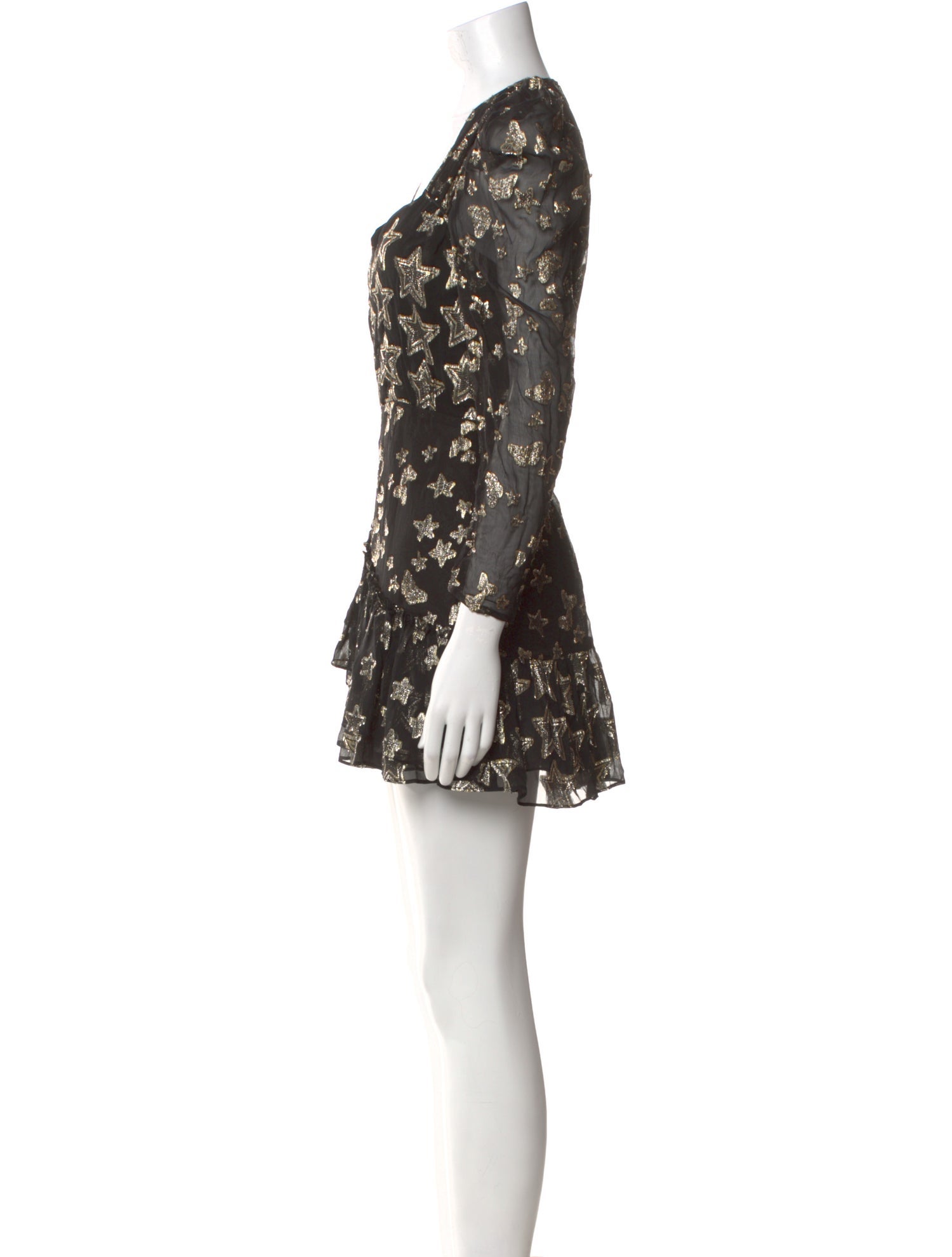 LoveShackFancy Silk Mini Dress