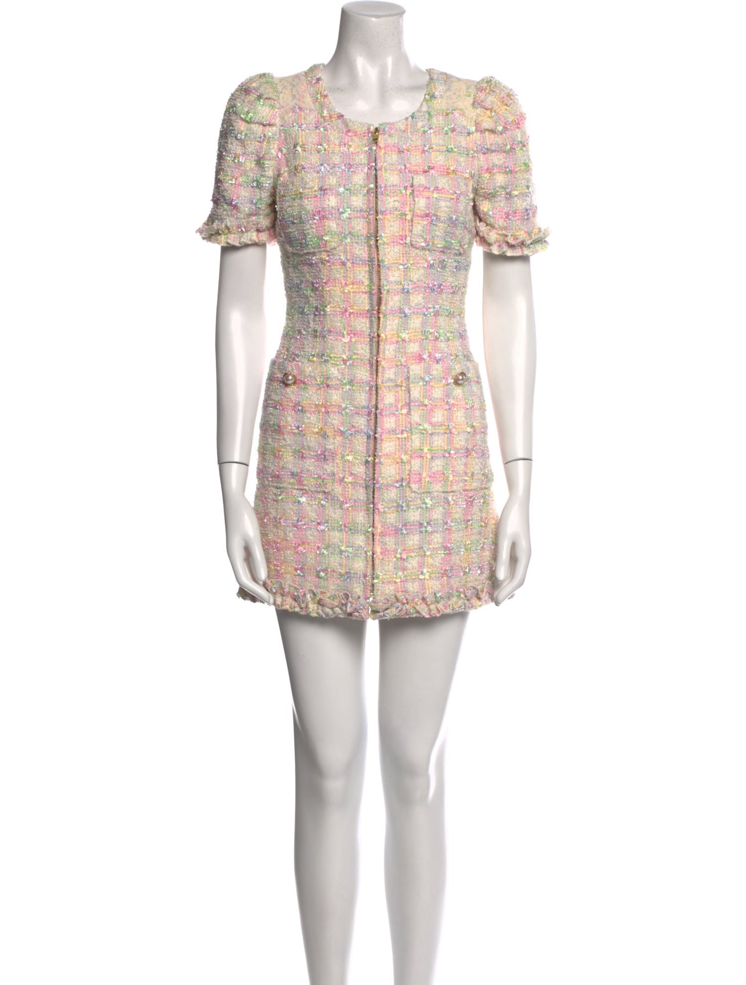 LoveShackFancy Printed Mini Dress