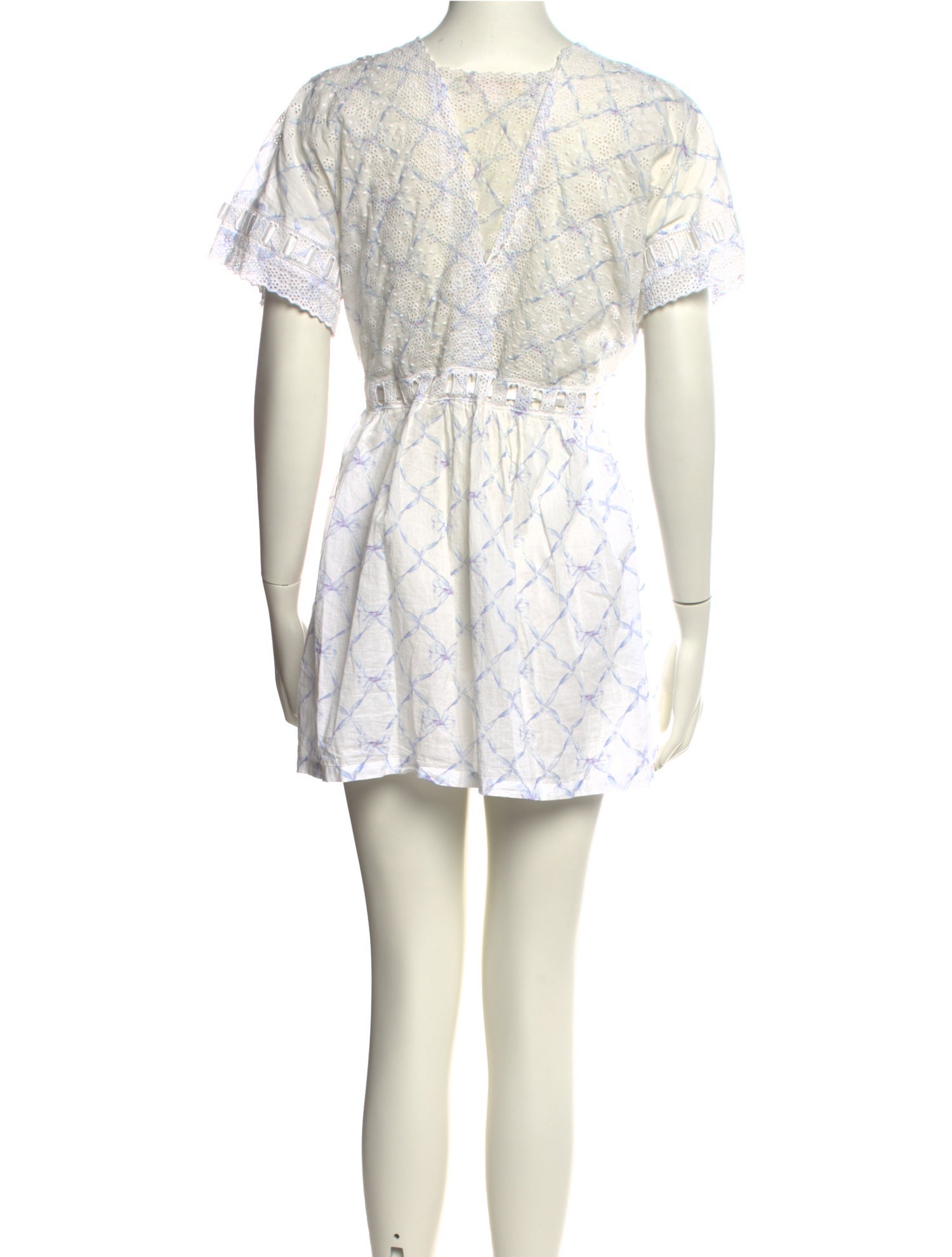 LoveShackFancy Printed Mini Dress