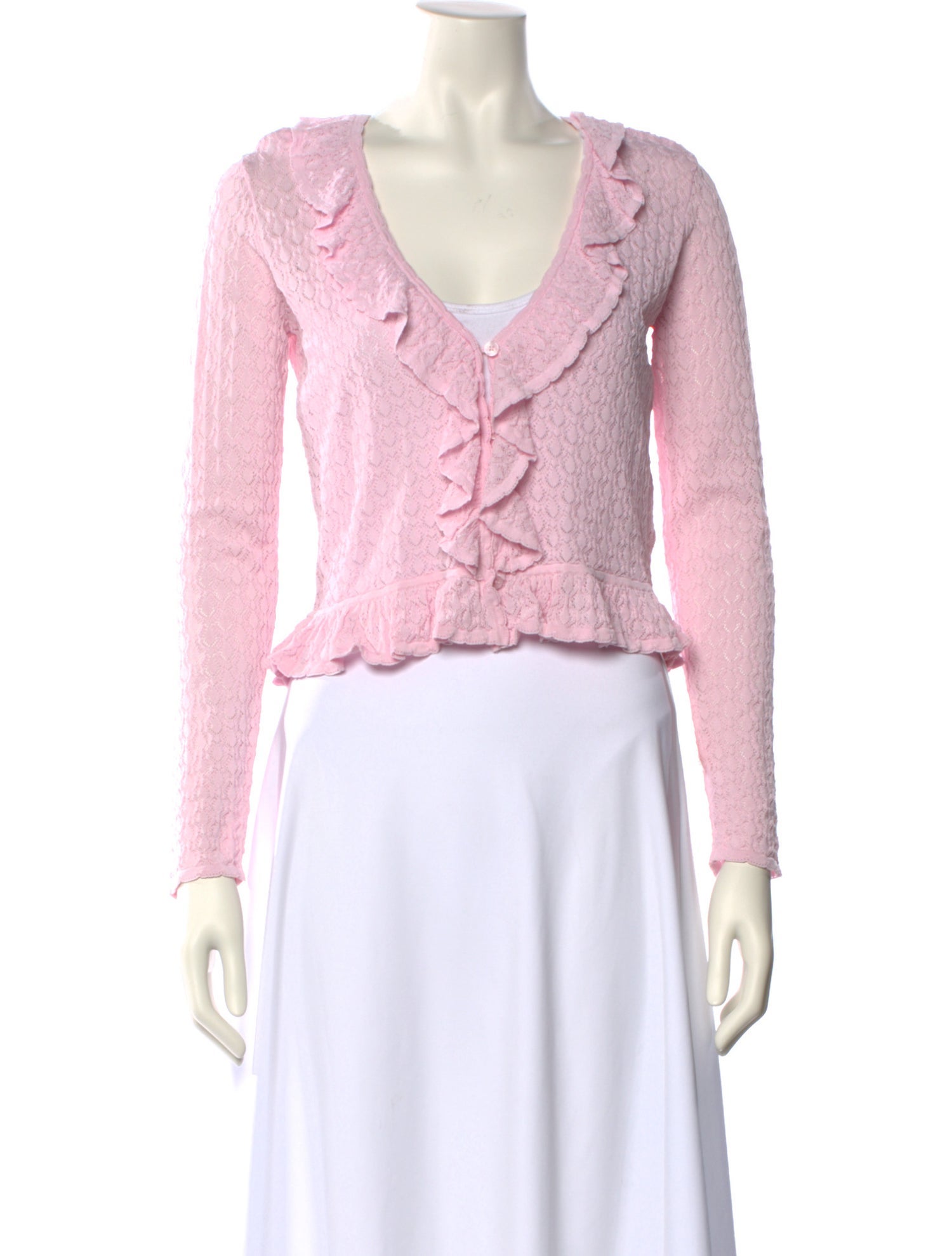 LoveShackFancy V-Neck Sweater