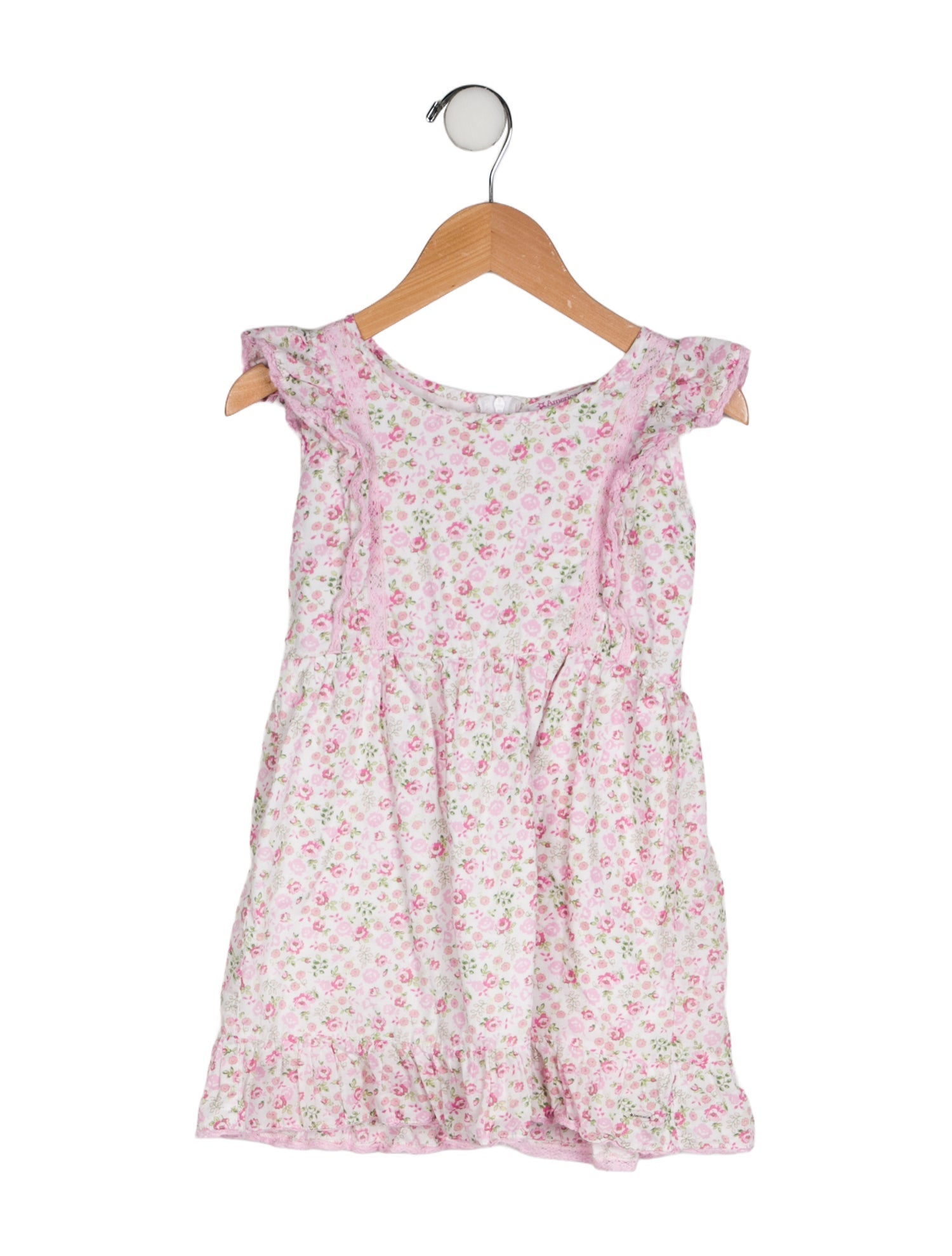 LoveShackFancy Toddler Girls' Floral Printed Sleeveless Dress