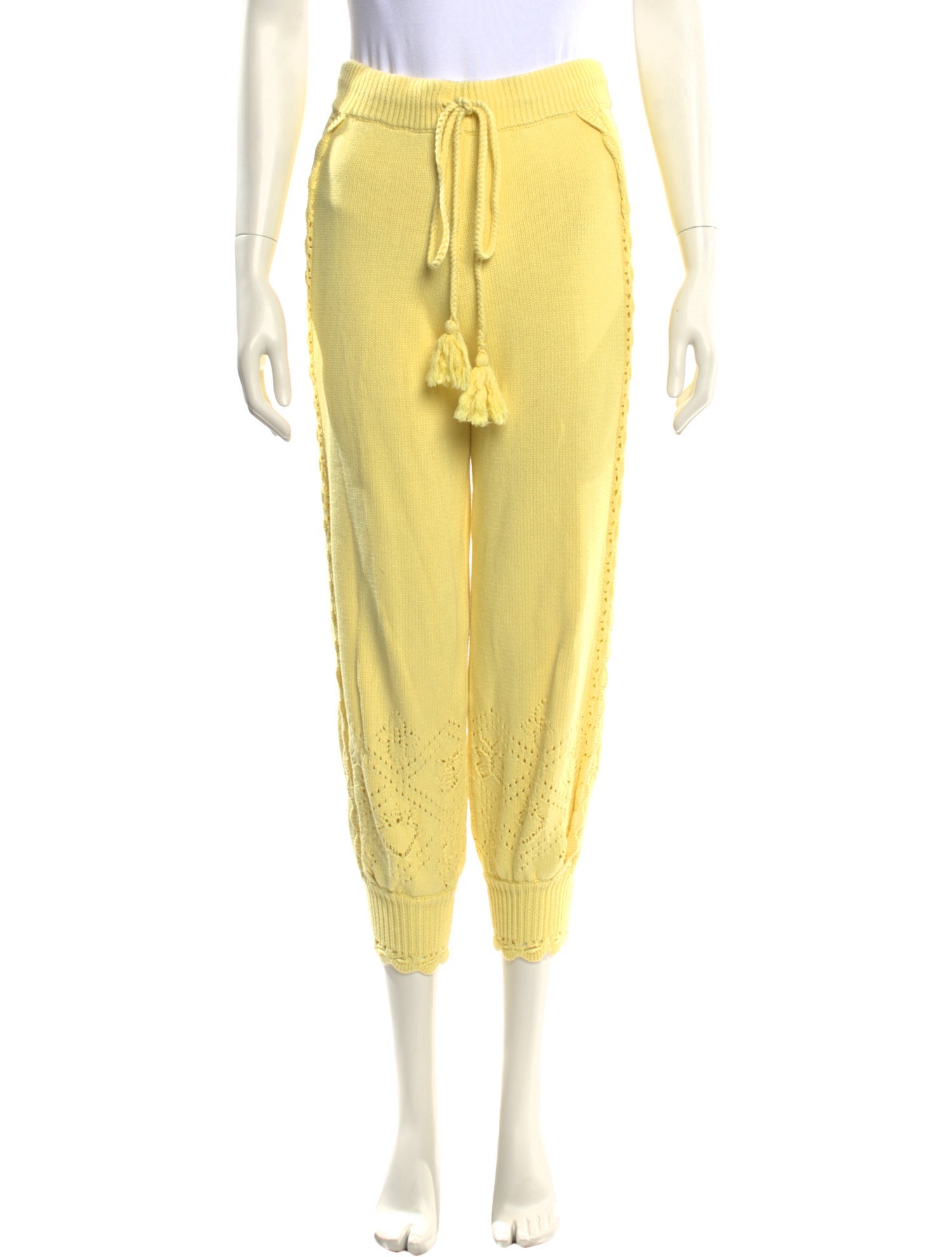 LoveShackFancy Skinny Leg Pants