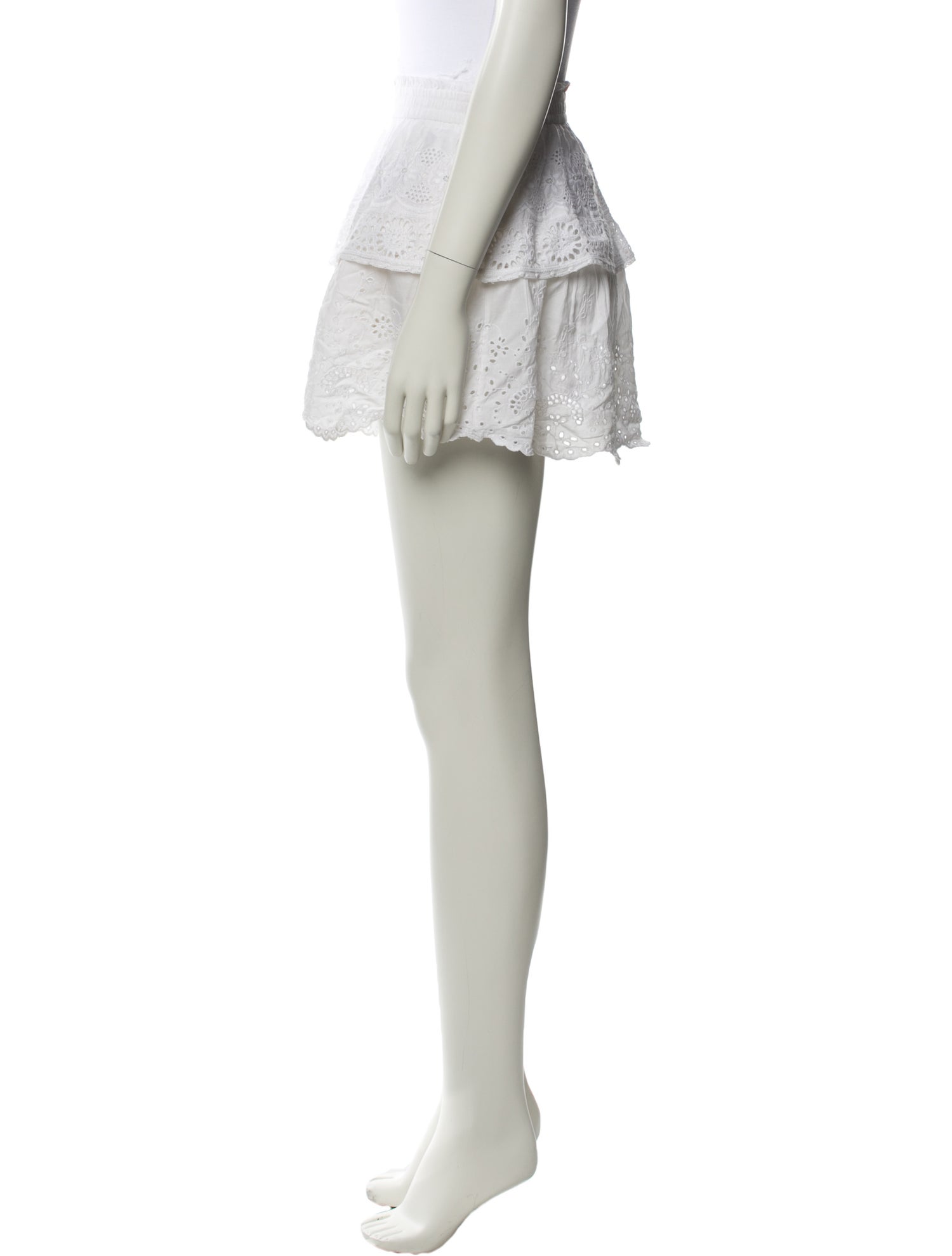 LoveShackFancy Mini Skirt