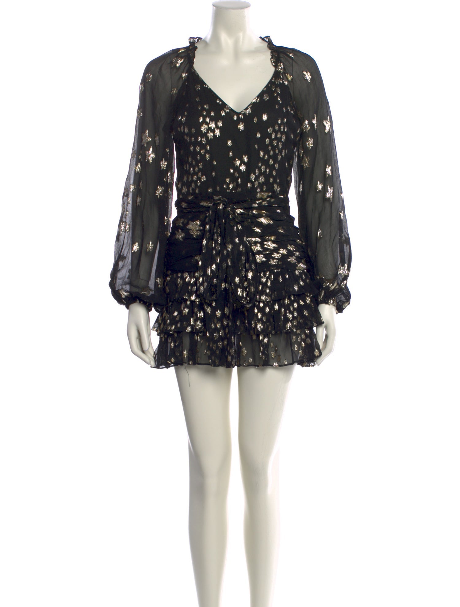 LoveShackFancy Silk Mini Dress