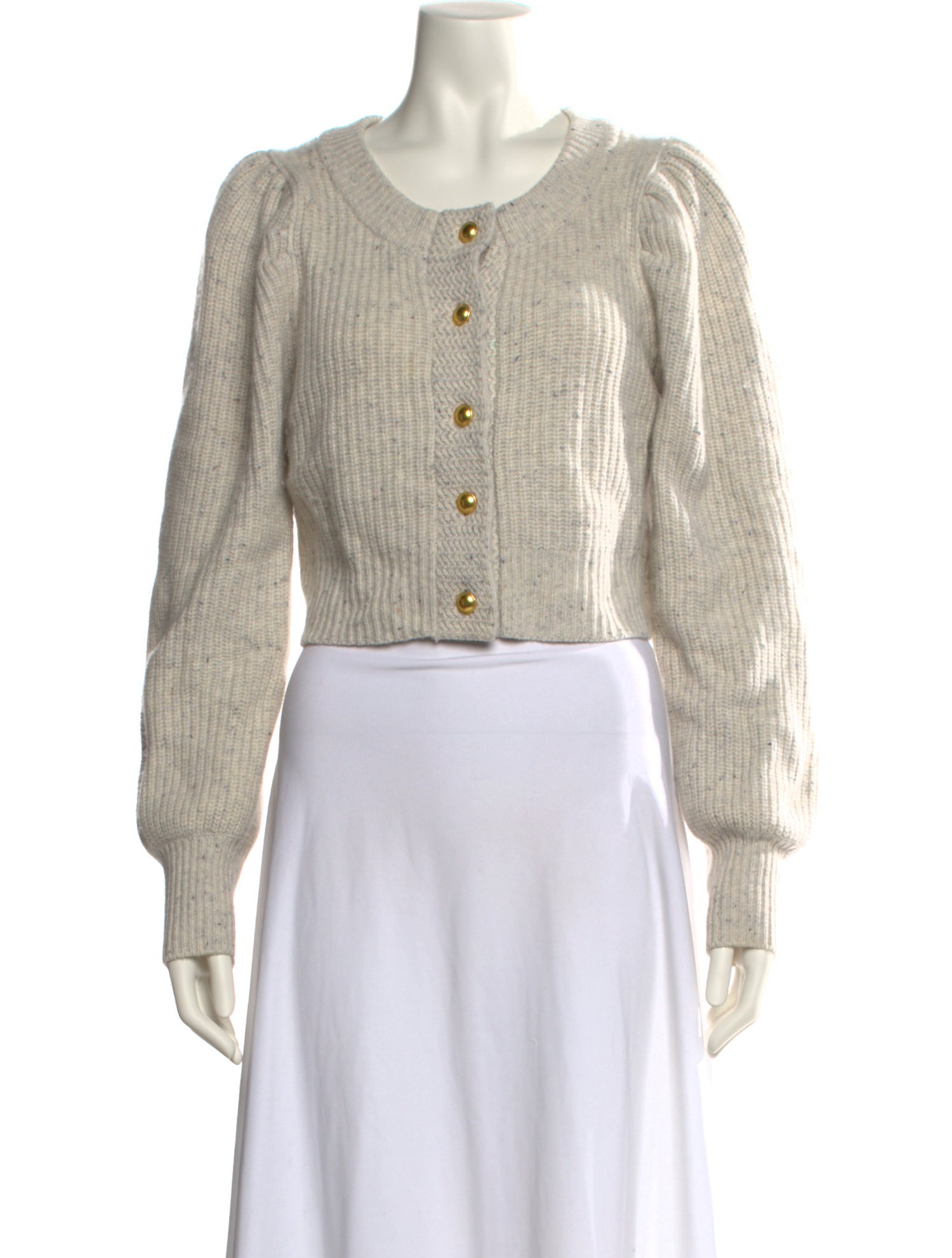 LoveShackFancy Cashmere Crew Neck Sweater