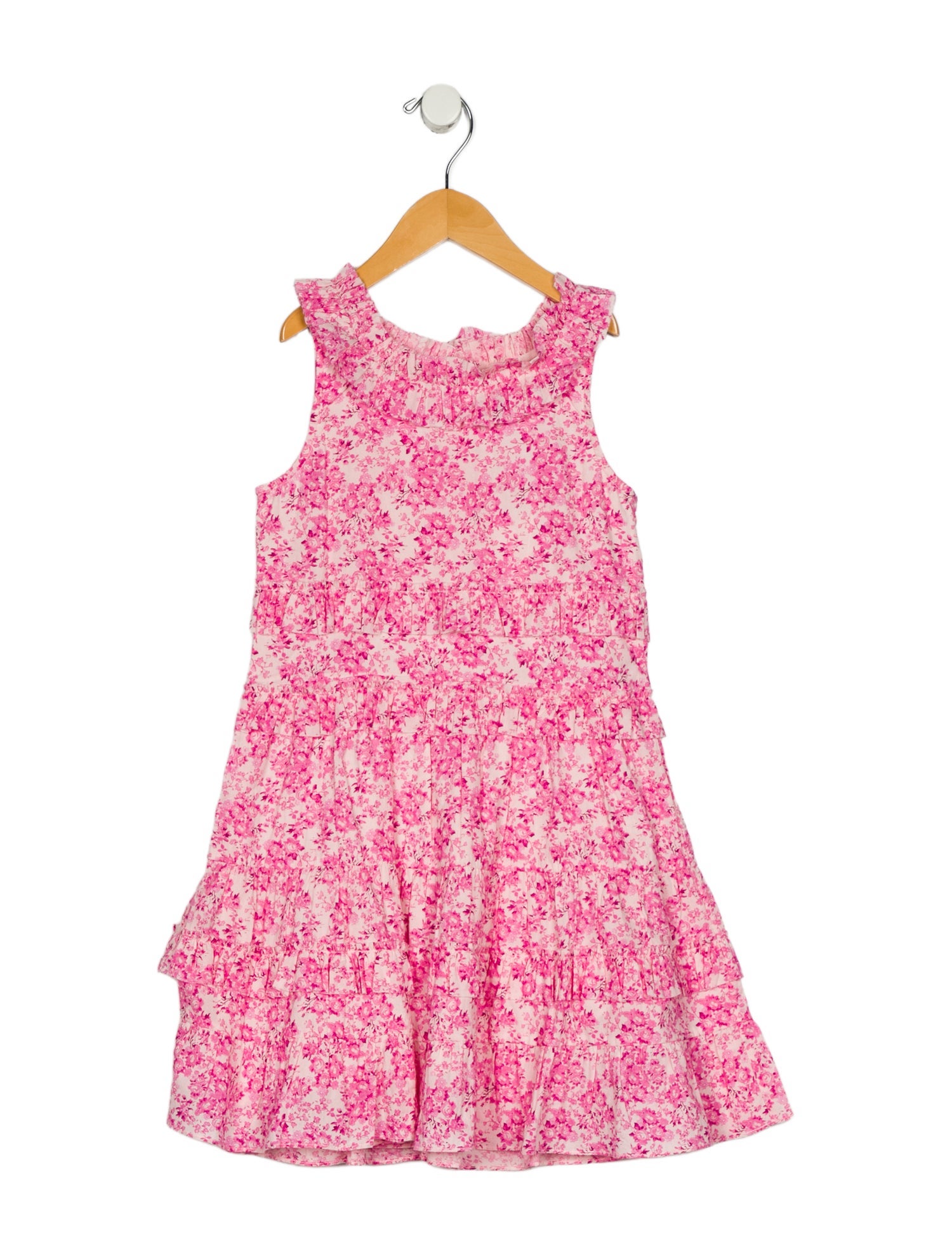 LoveShackFancy Girls' Print Sleeveless Dress w/Tags
