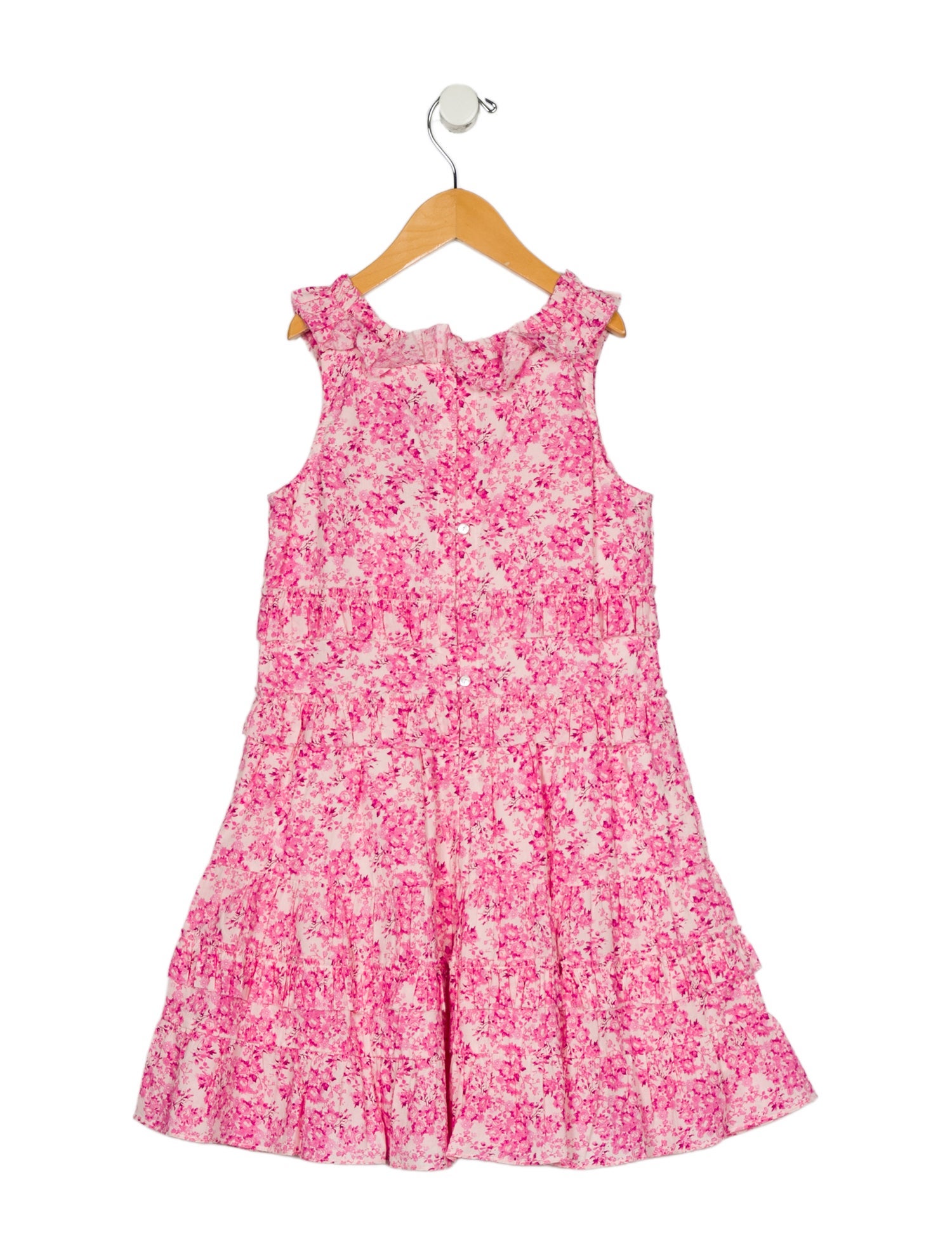 LoveShackFancy Girls' Print Sleeveless Dress w/Tags