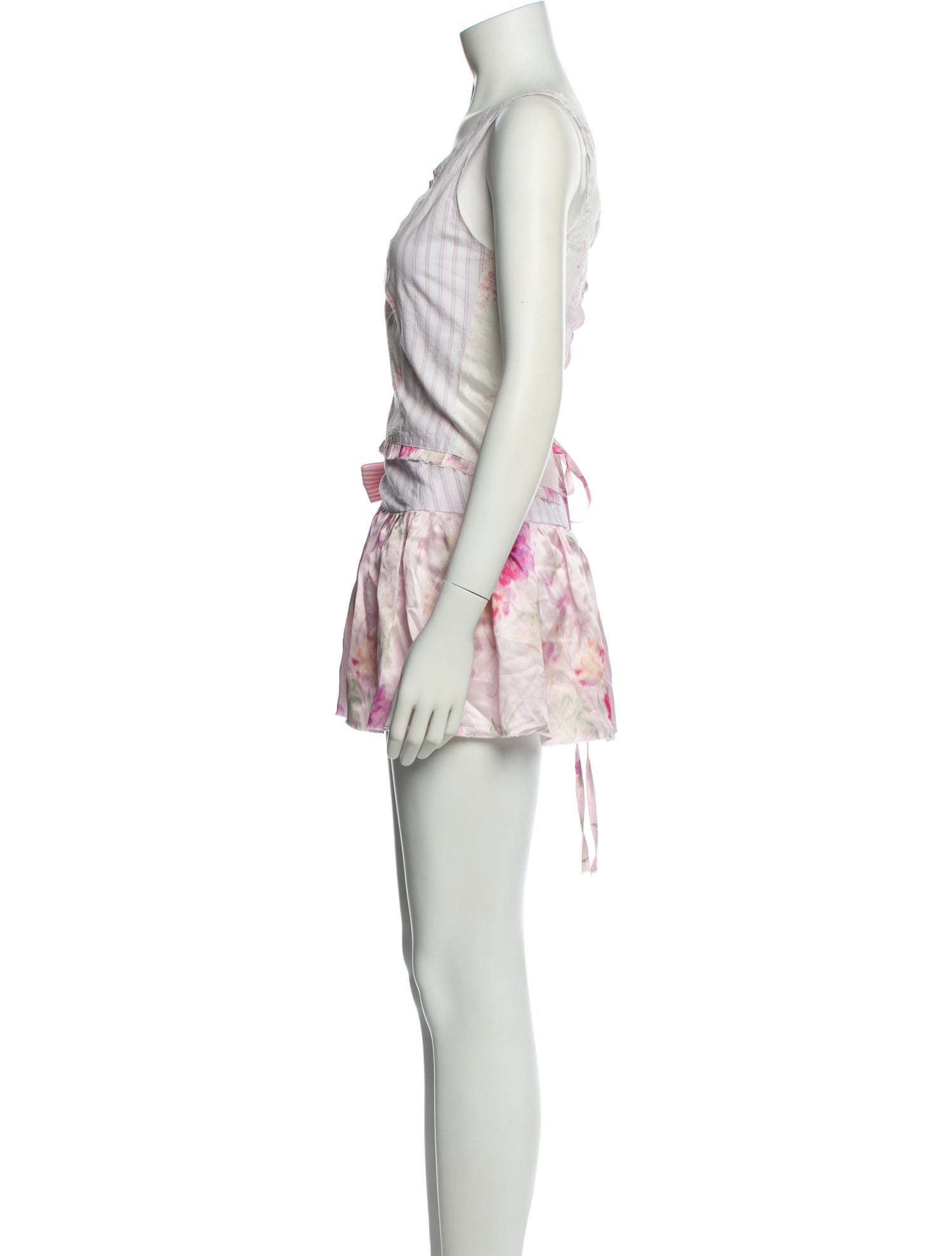 LoveShackFancy Patterned Skirt Set