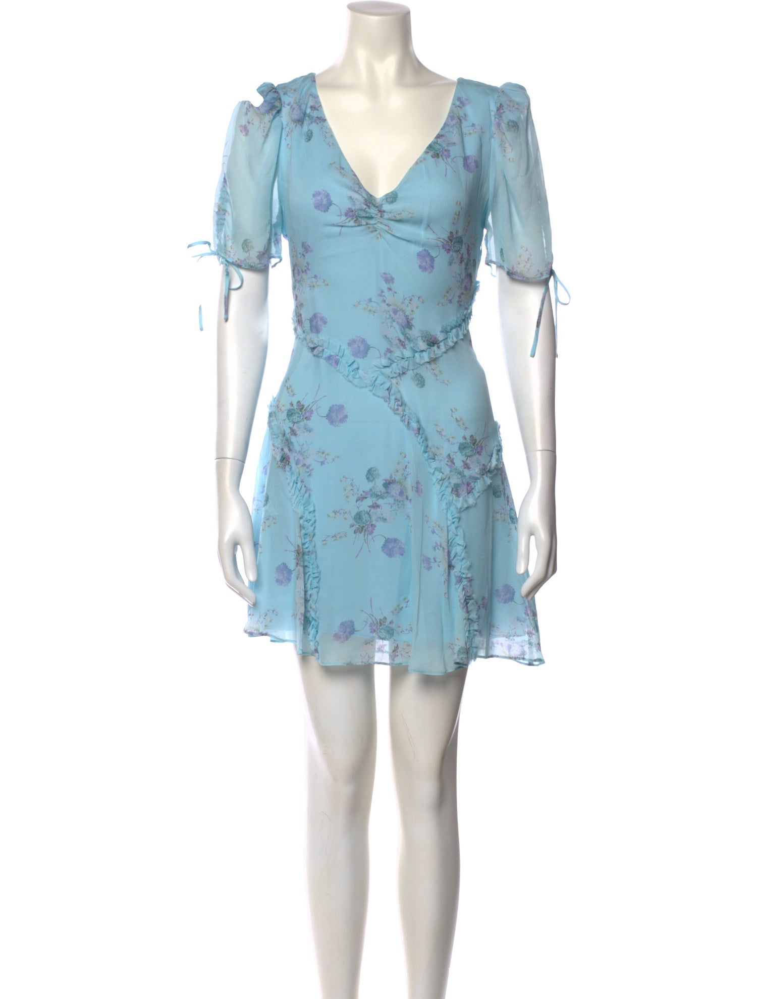 LoveShackFancy Silk Mini Dress w/ Tags
