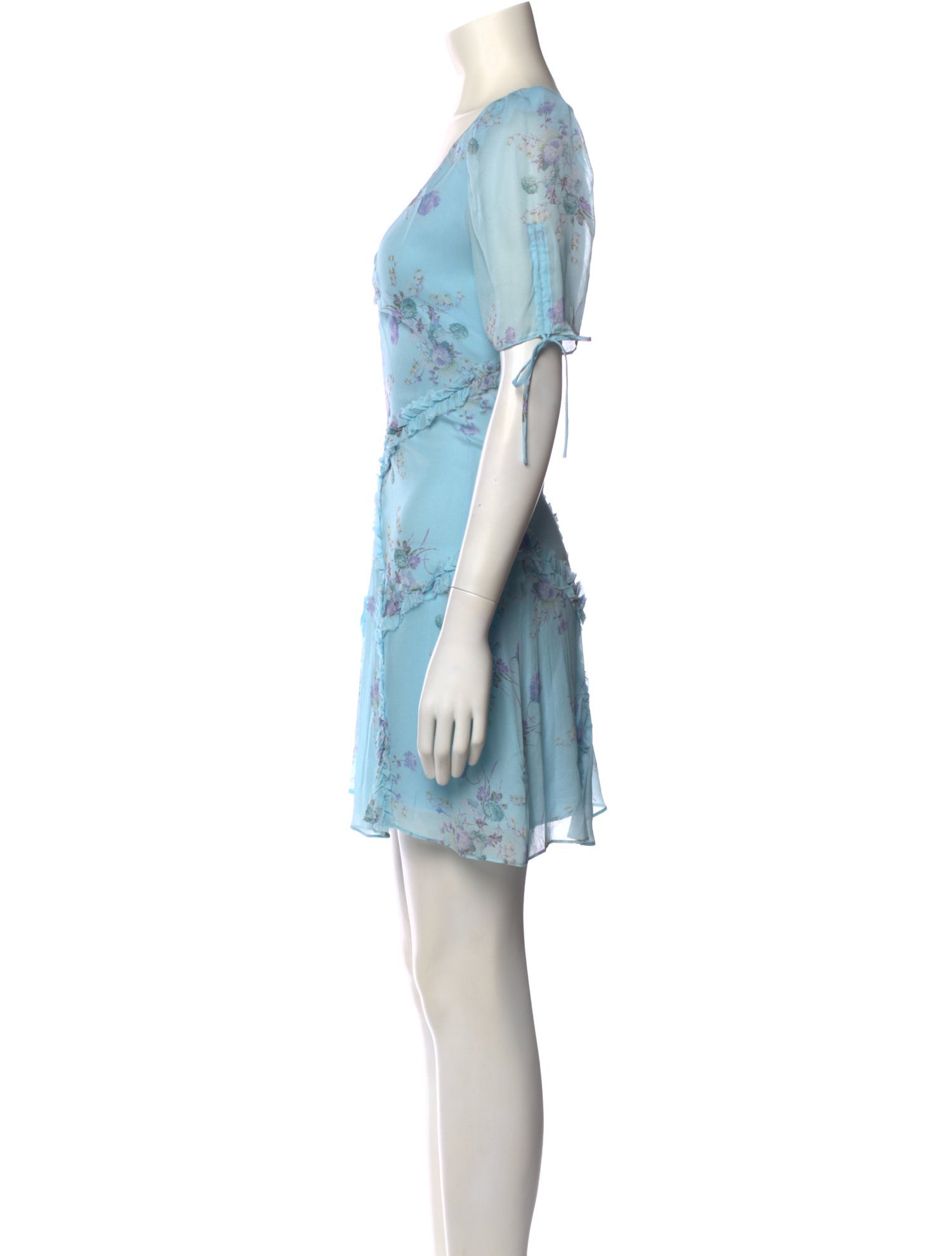 LoveShackFancy Silk Mini Dress w/ Tags