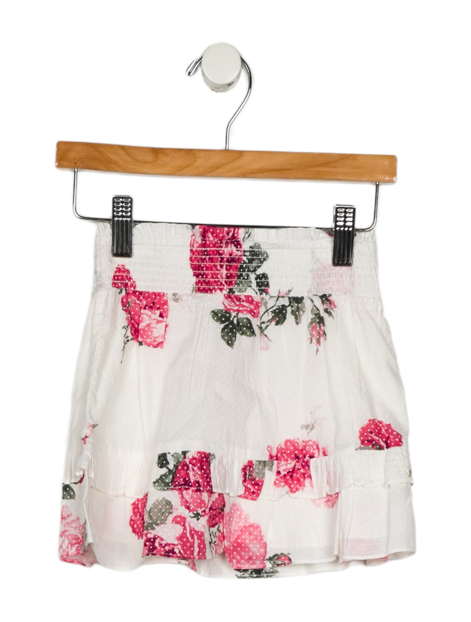 LoveShackFancy Toddler Girl's Ruffle Print Skirt w/Tags