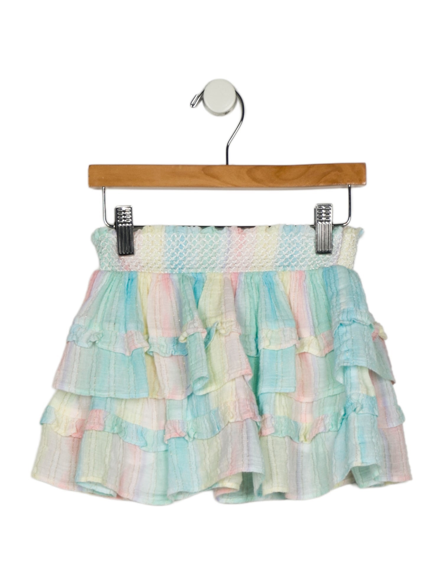 LoveShackFancy Girls' Ruffle Skirt
