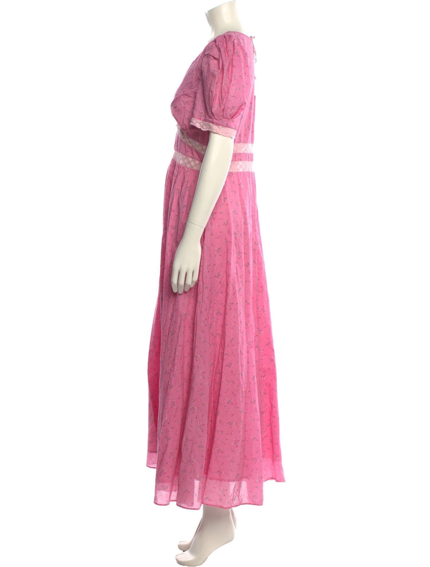 LoveShackFancy V-Neck Long Dress w/ Tags