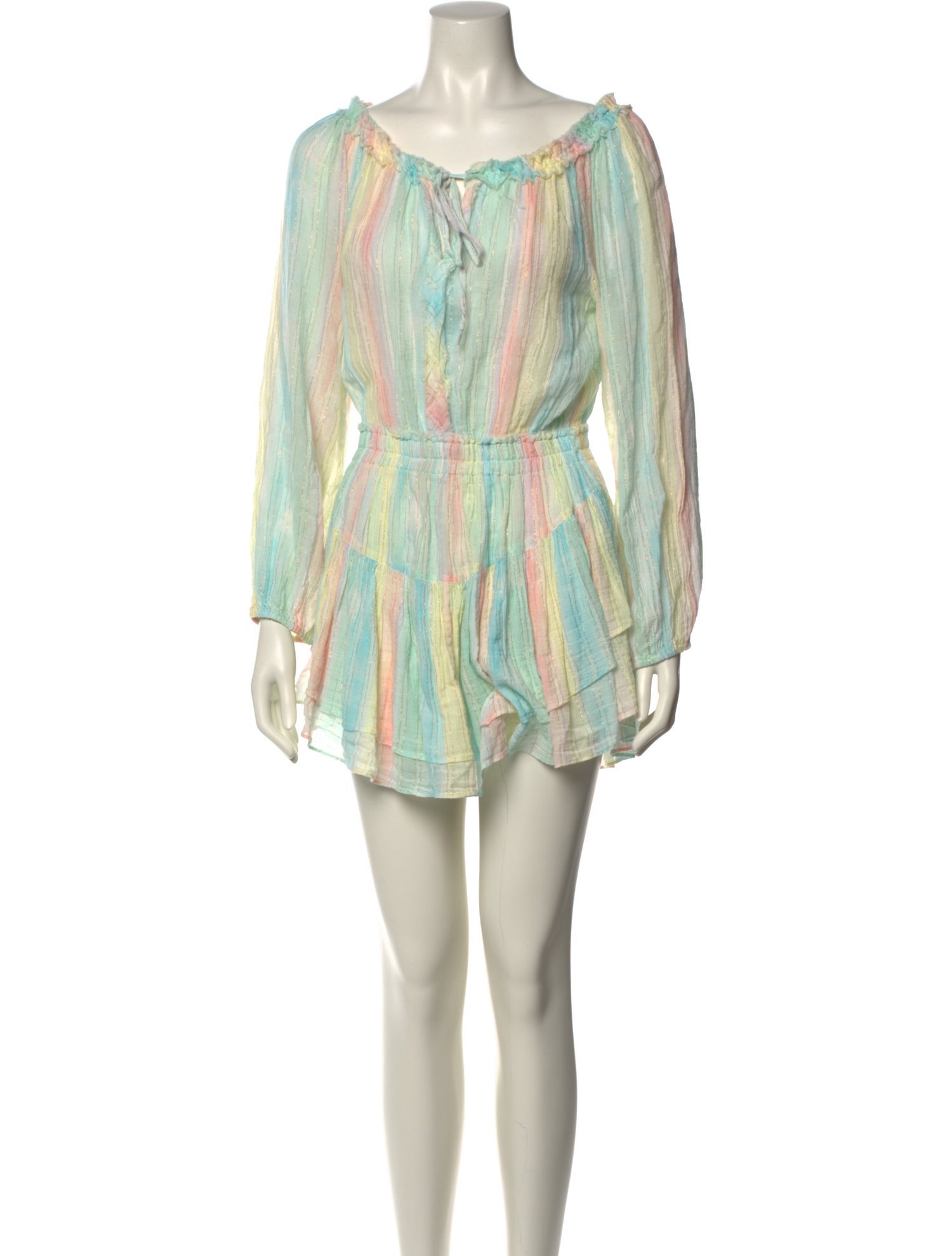 LoveShackFancy Printed Mini Dress