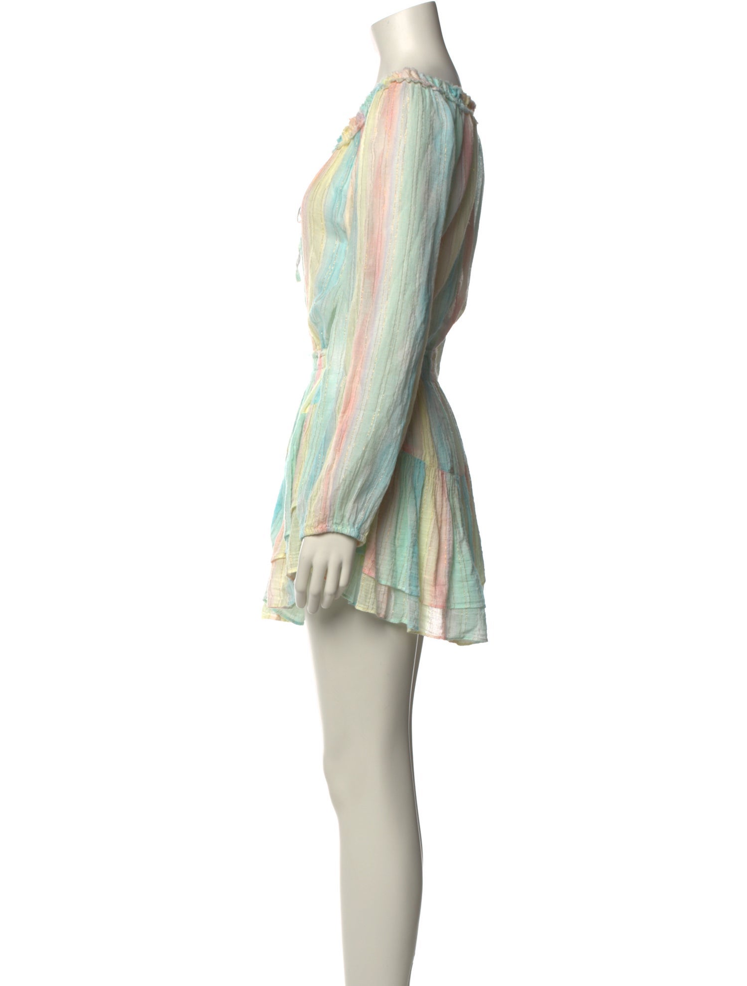 LoveShackFancy Printed Mini Dress