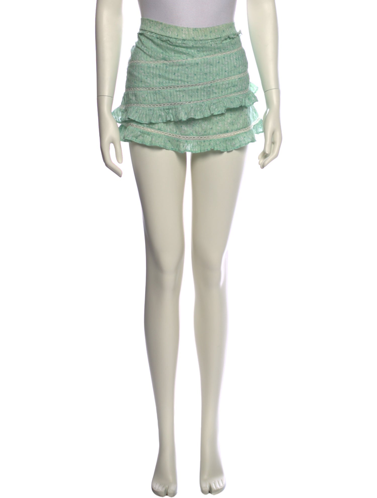 LoveShackFancy Mini Skirt