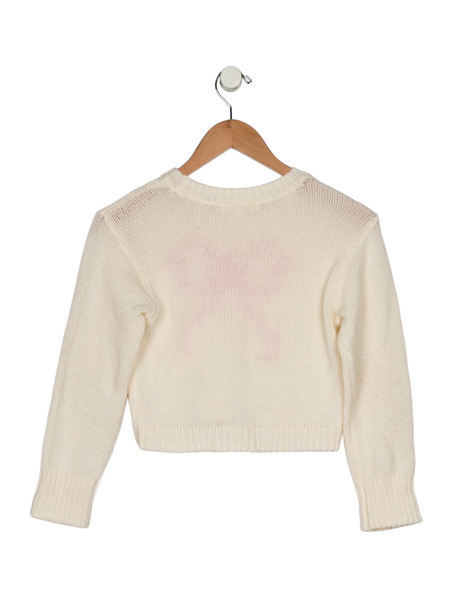 LoveShackFancy Girls' Wool Knit Sweater
