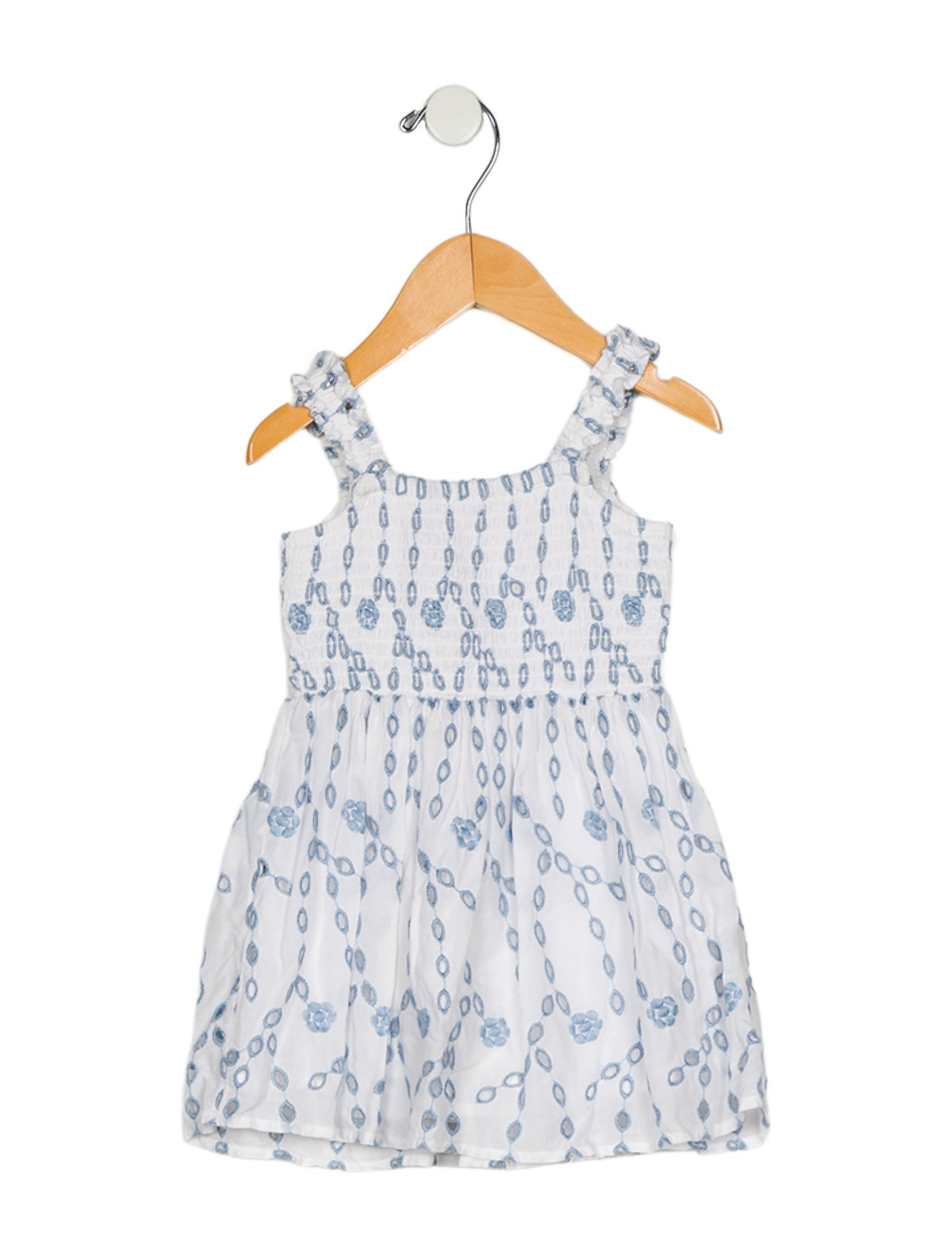 LoveShackFancy Infant Girls' Embroidered Print Dress