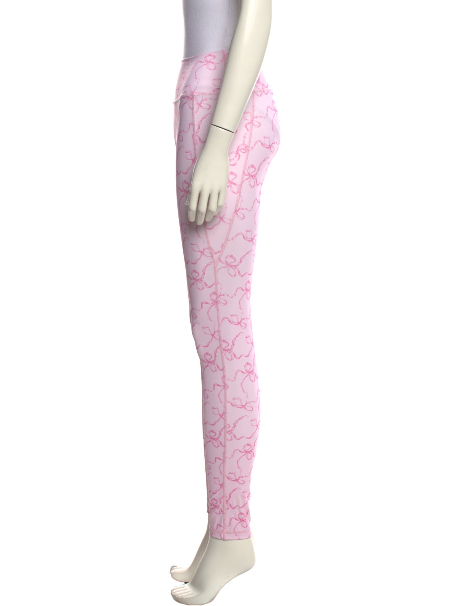 LoveShackFancy Printed Skinny Leg Pants