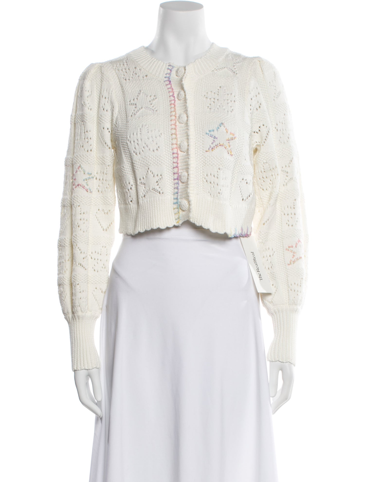 LoveShackFancy Crew Neck Sweater