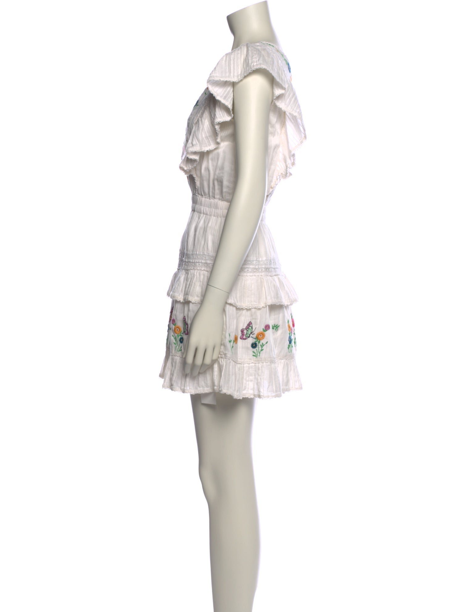 LoveShackFancy Printed Mini Dress