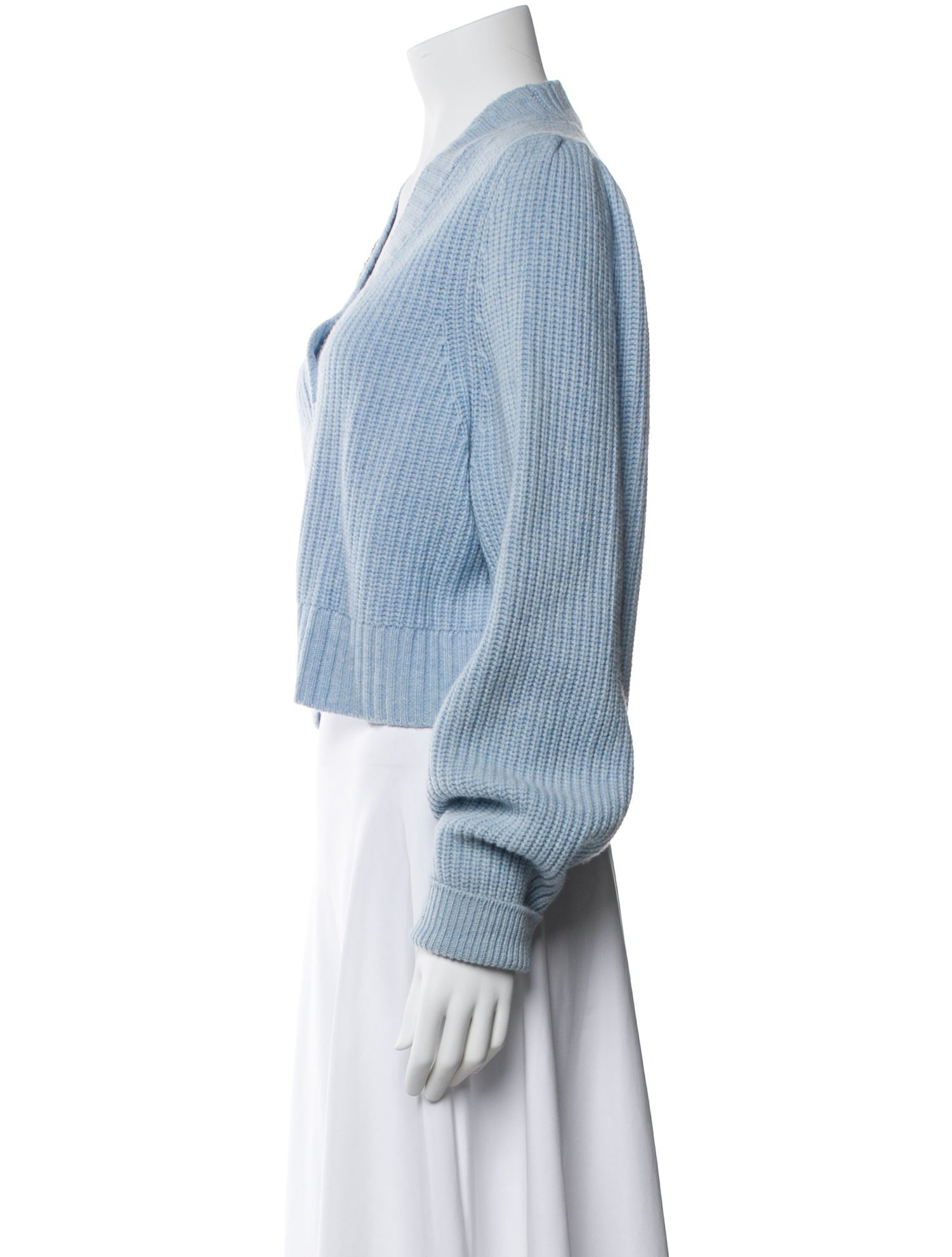 LoveShackFancy Wool V-Neck Sweater