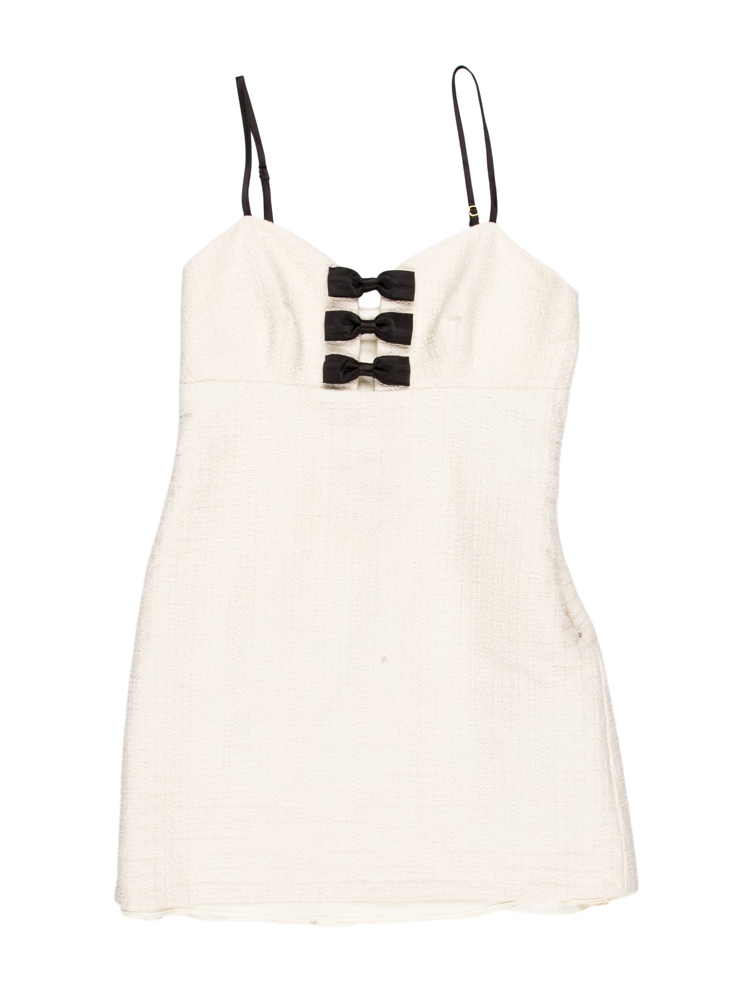 LoveShackFancy Square Neckline Mini Dress