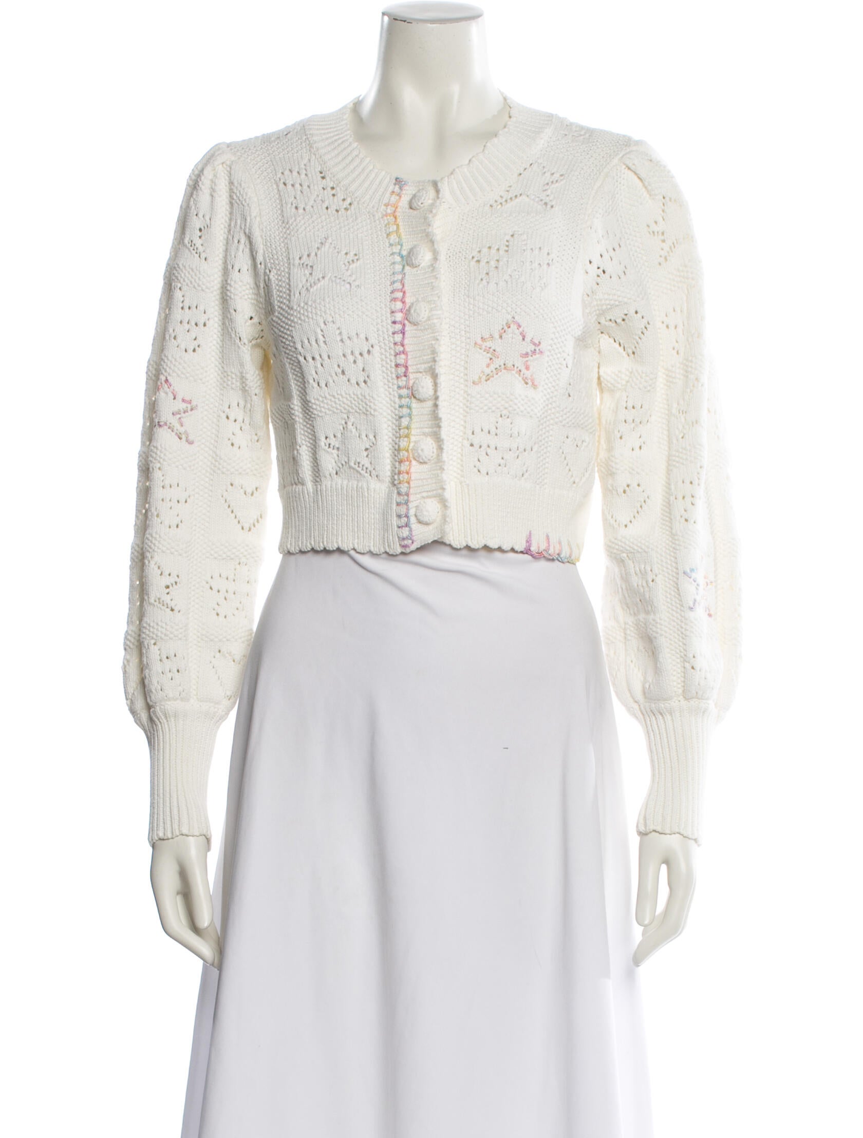 LoveShackFancy Crew Neck Sweater