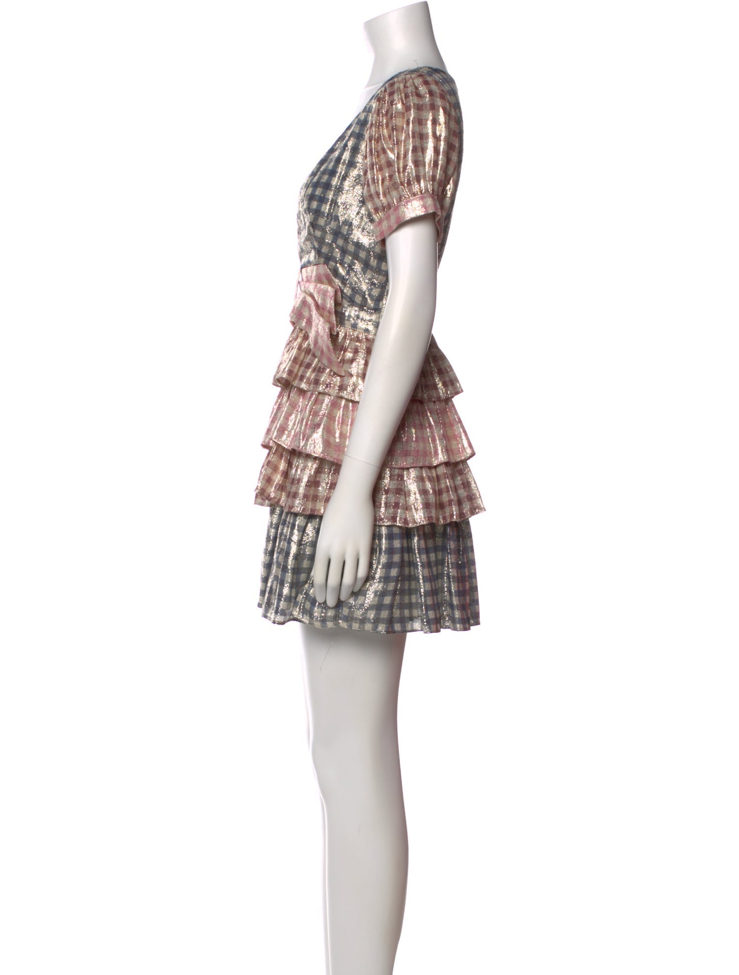 LoveShackFancy Silk Mini Dress