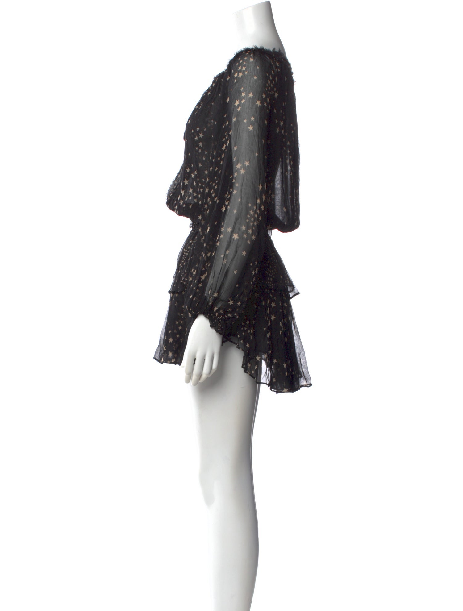 LoveShackFancy Silk Mini Dress