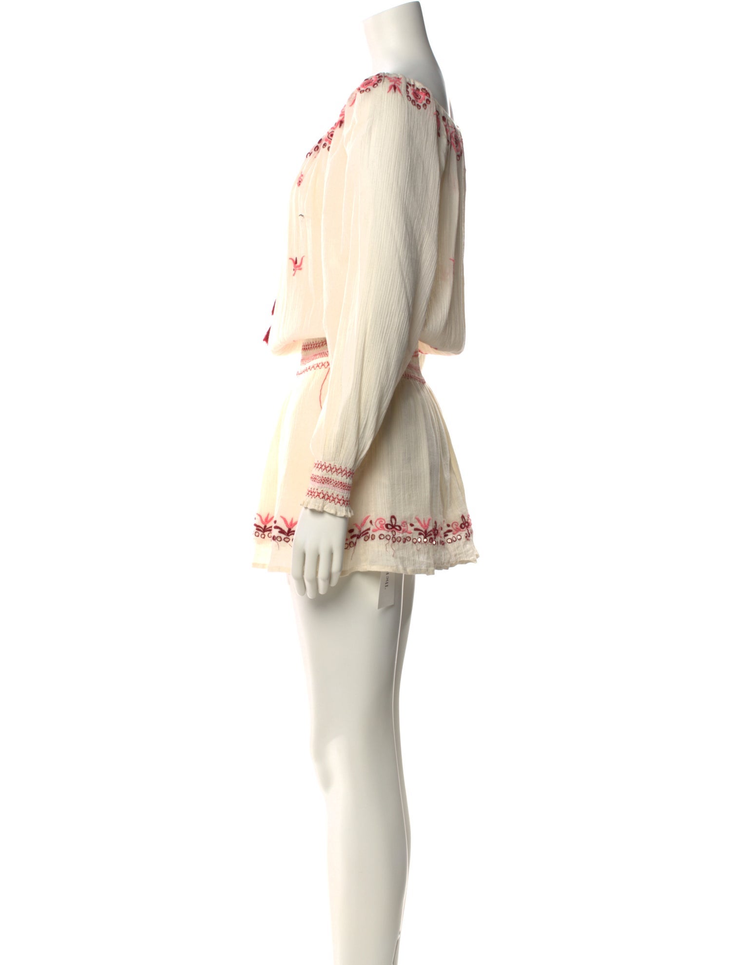 LoveShackFancy Printed Mini Dress