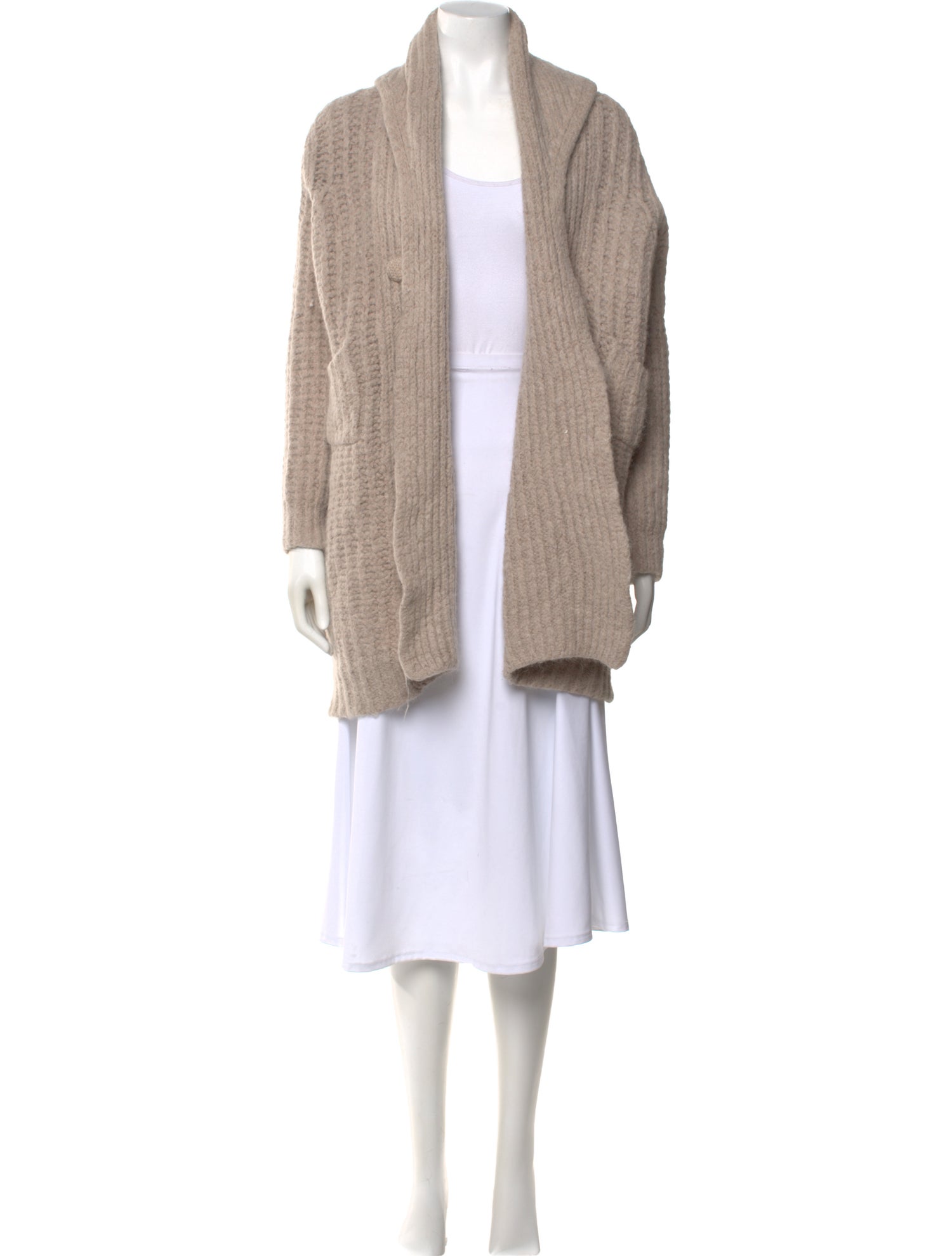 LoveShackFancy Alpaca Cowl Neck Sweater