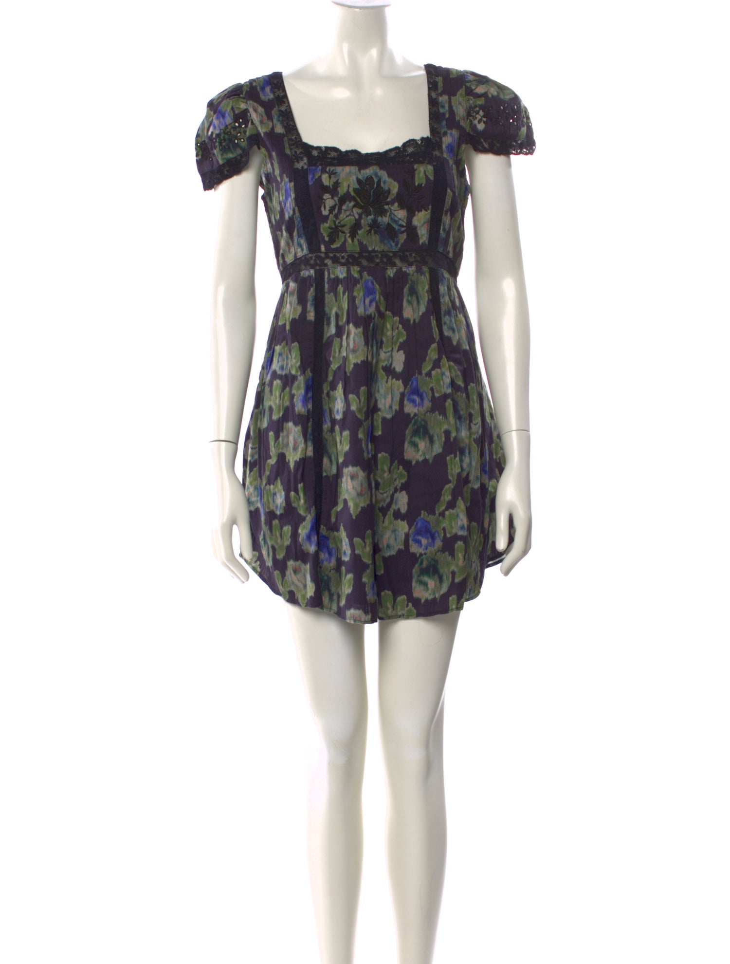 LoveShackFancy Printed Mini Dress