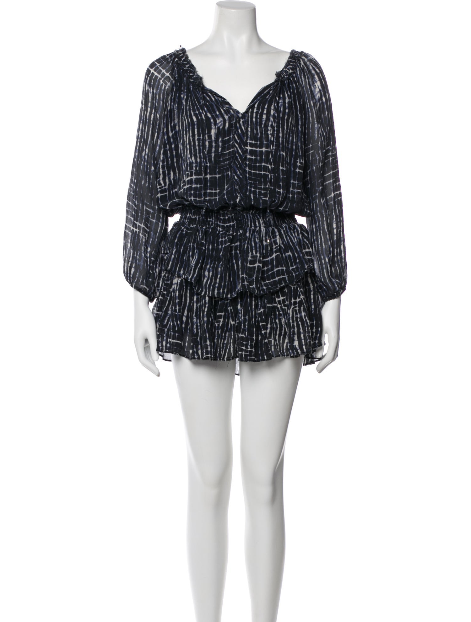 LoveShackFancy Silk Mini Dress