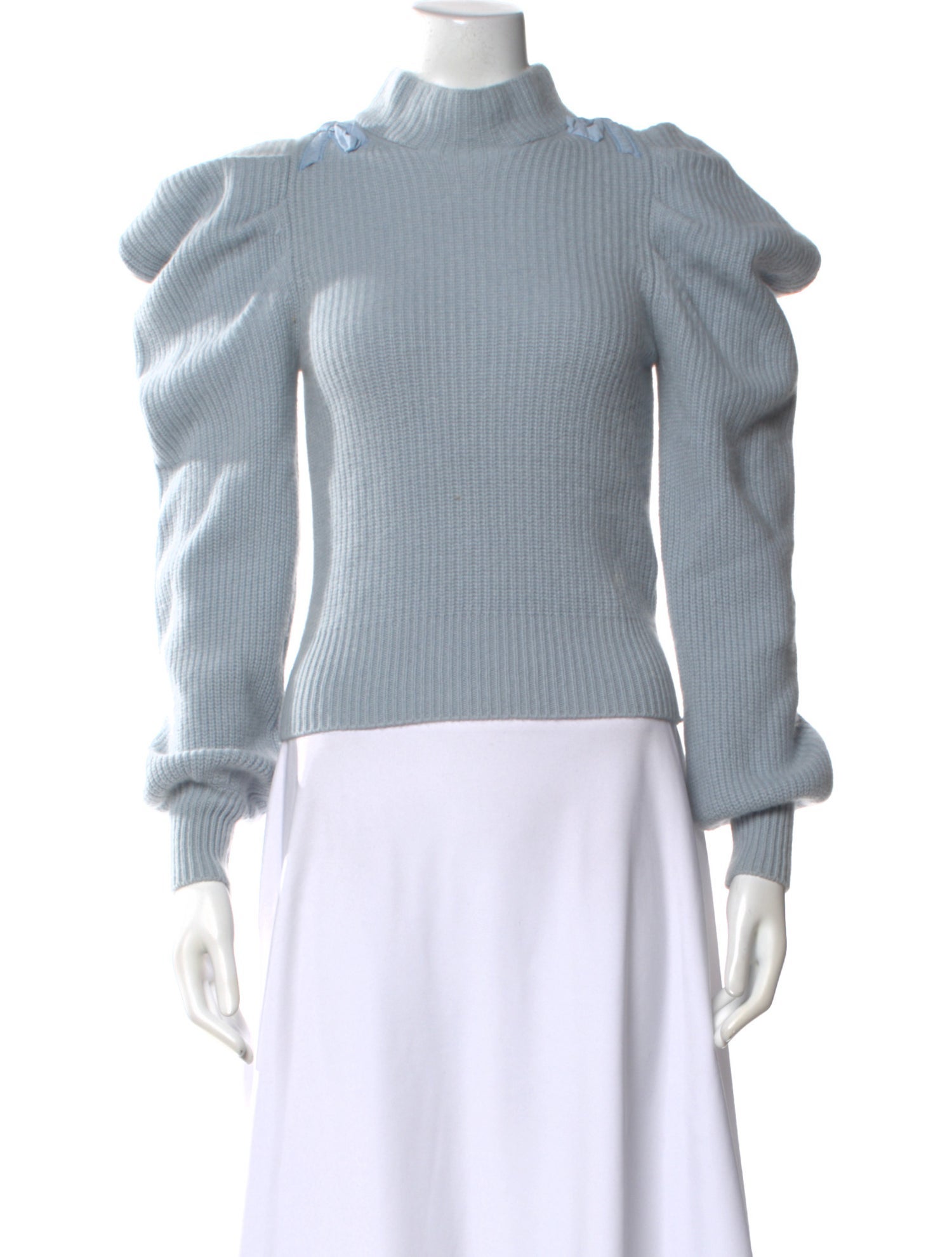 LoveShackFancy Cashmere Turtleneck Sweater