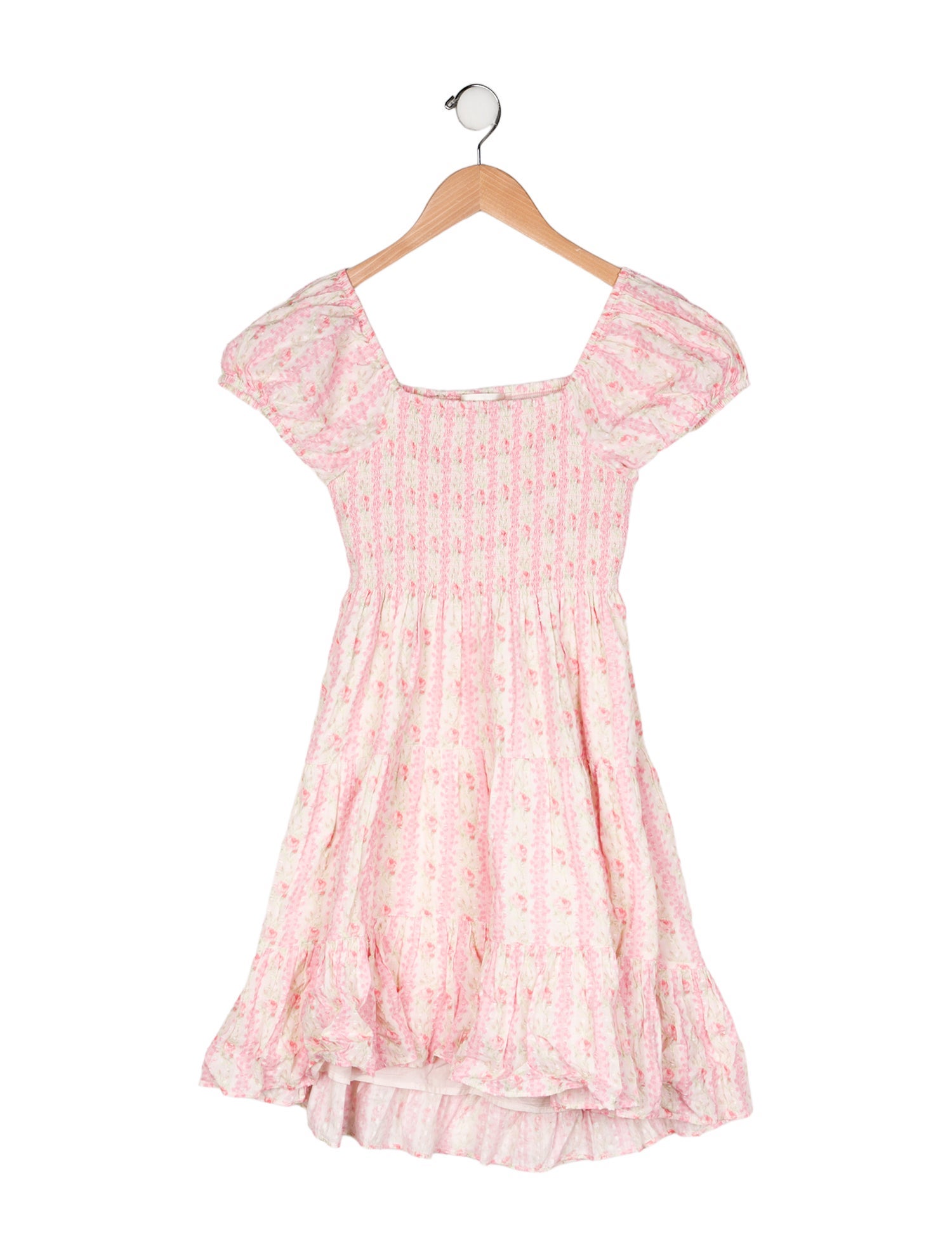 LoveShackFancy Floral Casual Dress