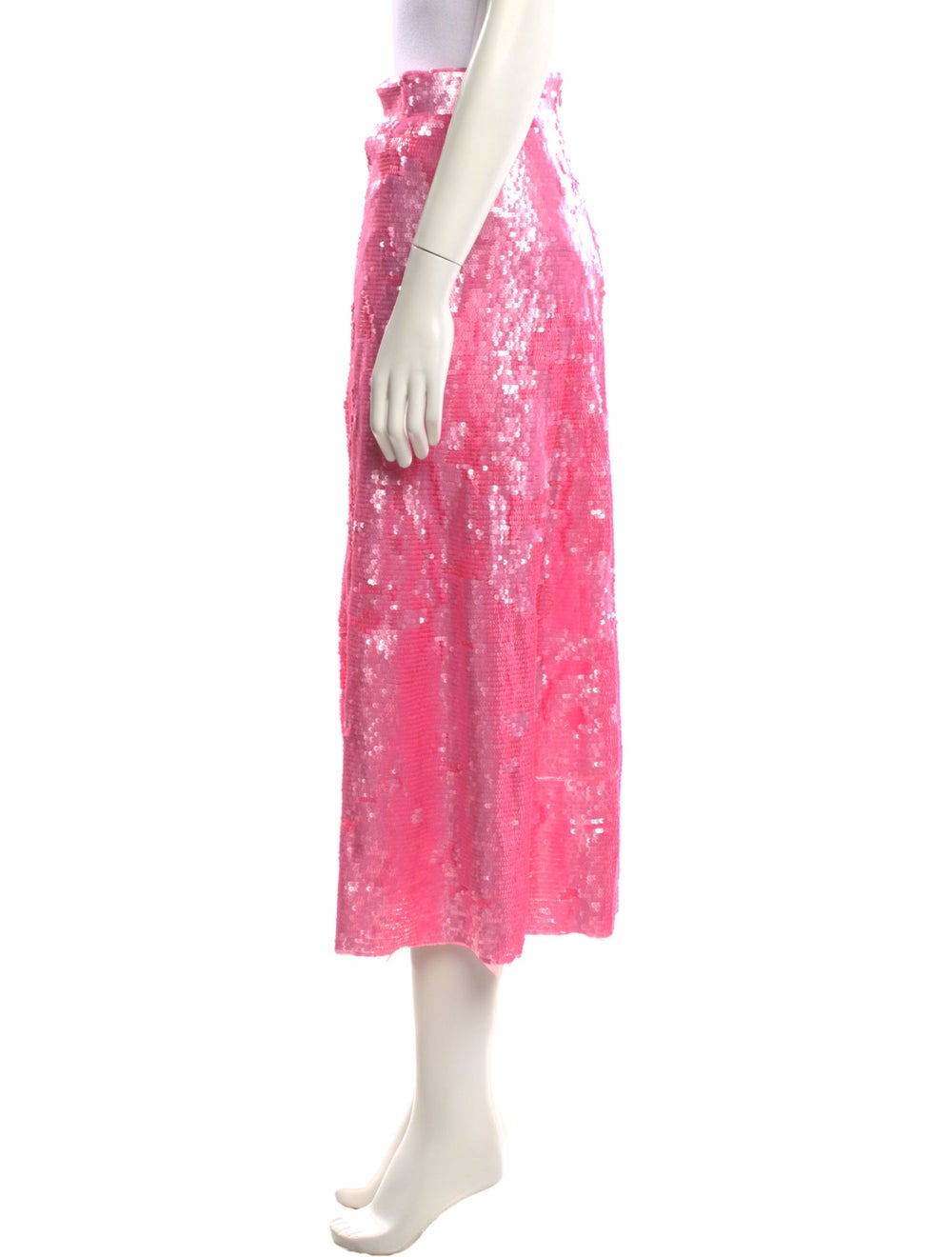 LoveShackFancy Patterned Midi Length Skirt - image 2