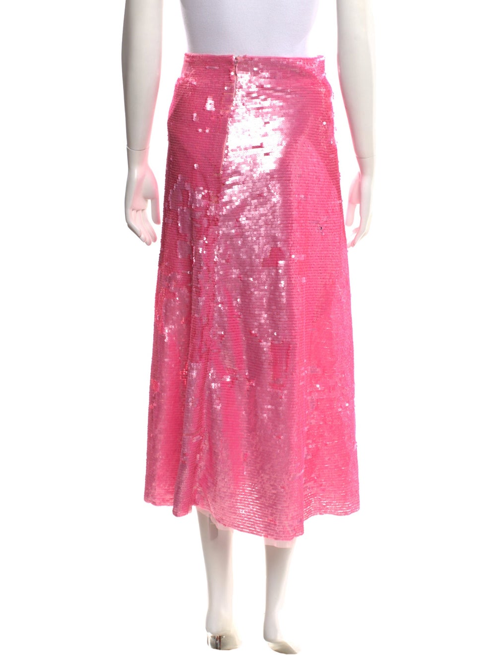 LoveShackFancy Patterned Midi Length Skirt - image 3